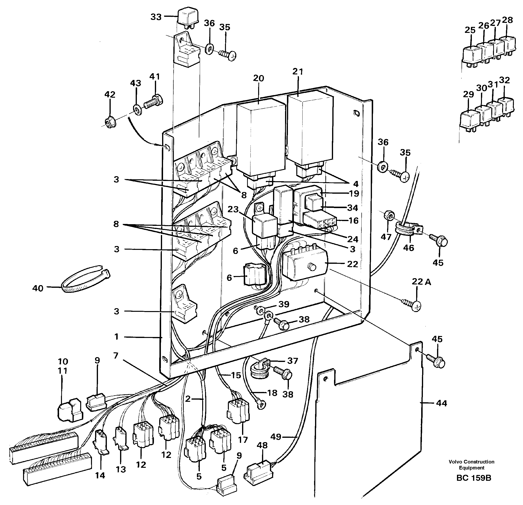 Wire harness VOE11061925 VOLVO