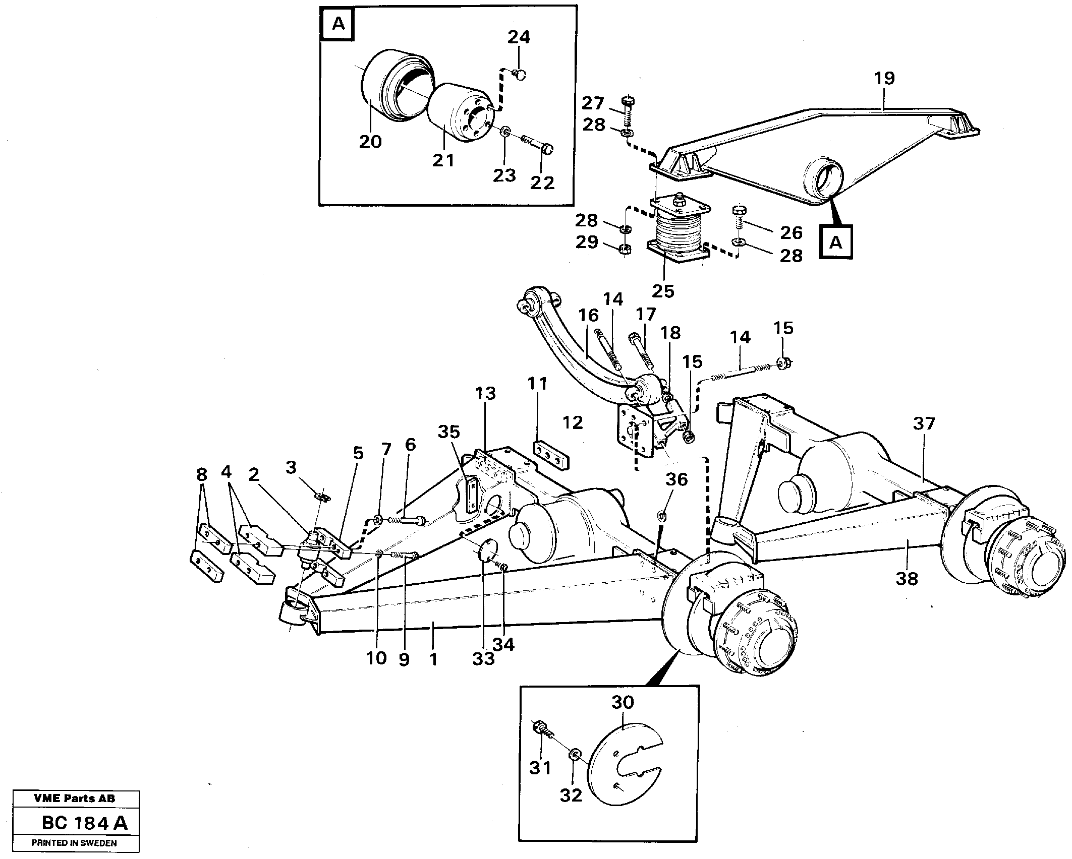 Bearing Bracket VOE11054534 VOLVO