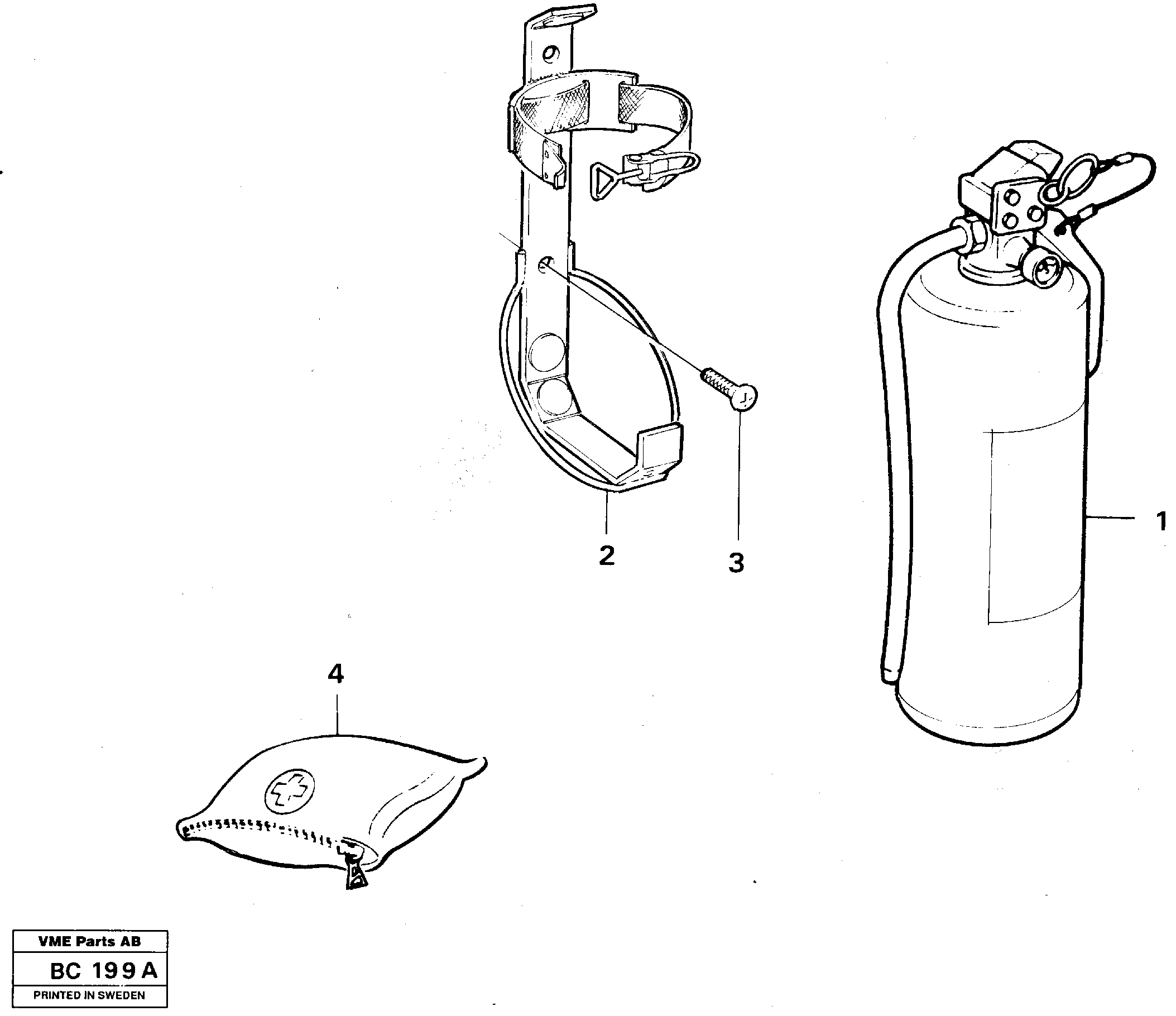 Engine heater VOE972034 VOLVO
