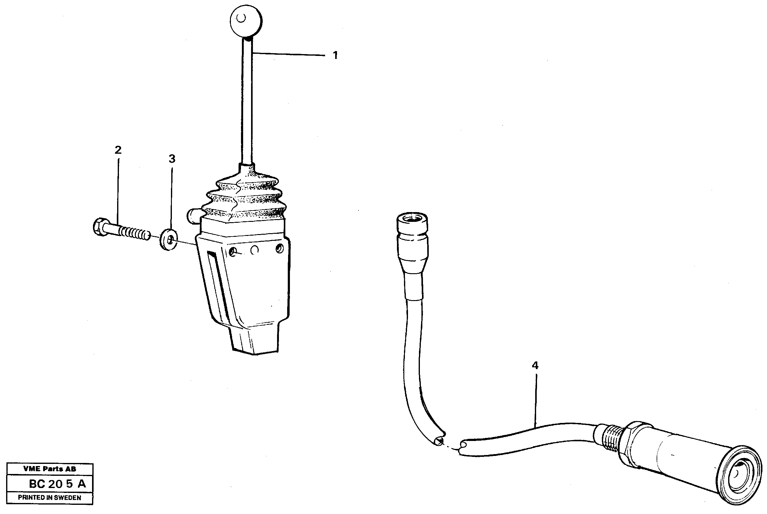 Radio Support VOE11058198 VOLVO