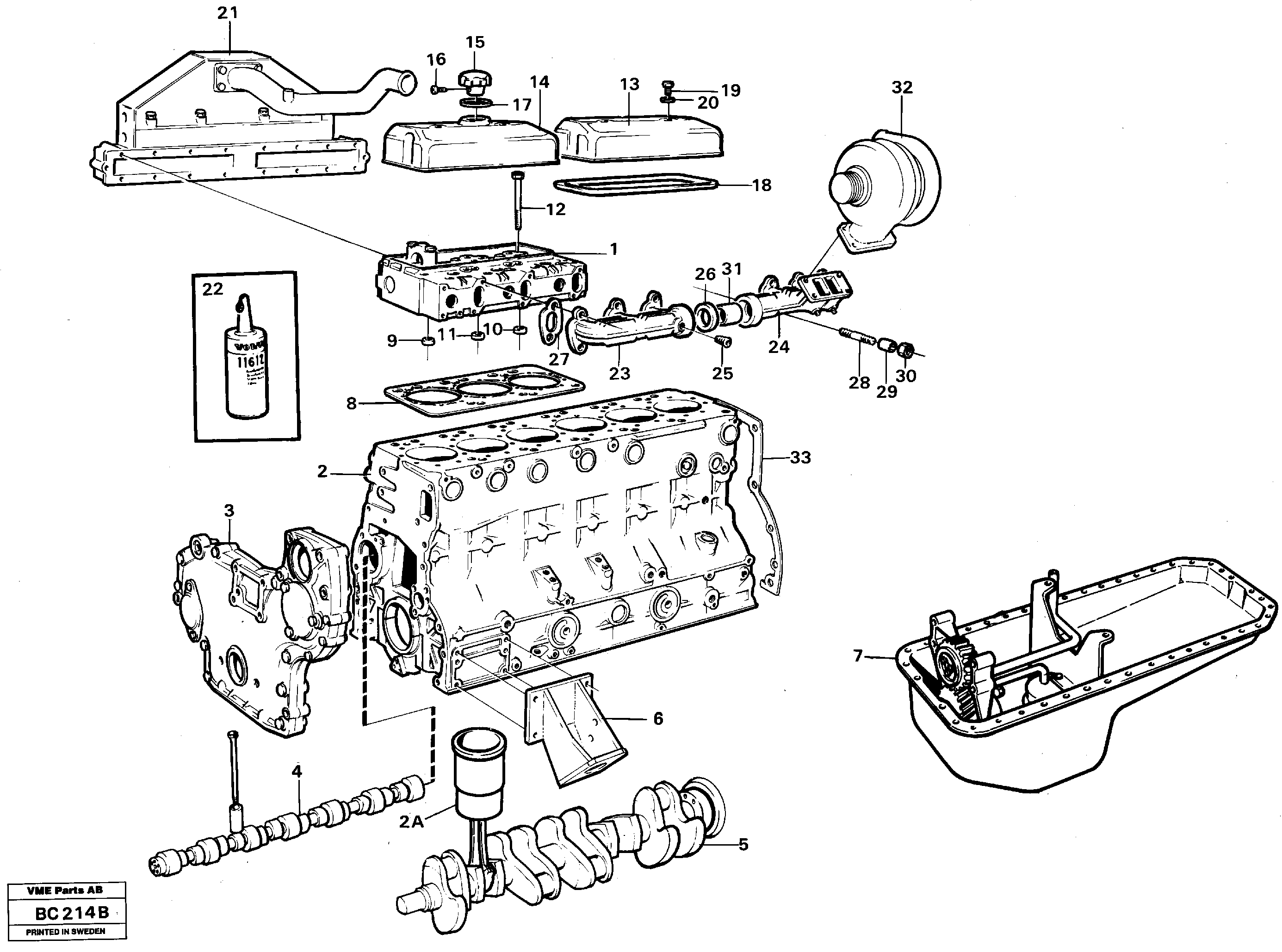 Box VOE497997 VOLVO
