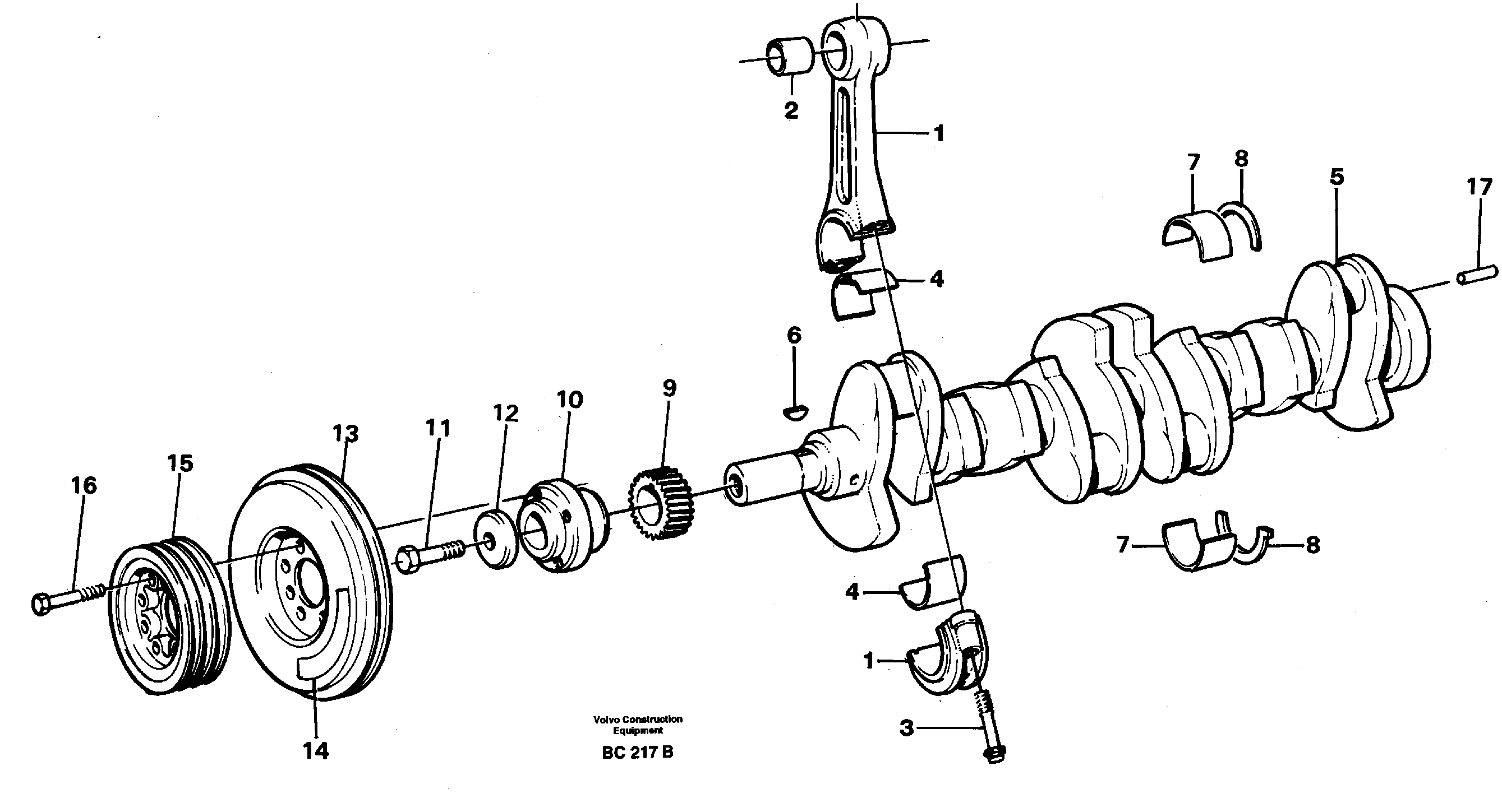 Snap Ring VOE11030689 VOLVO
