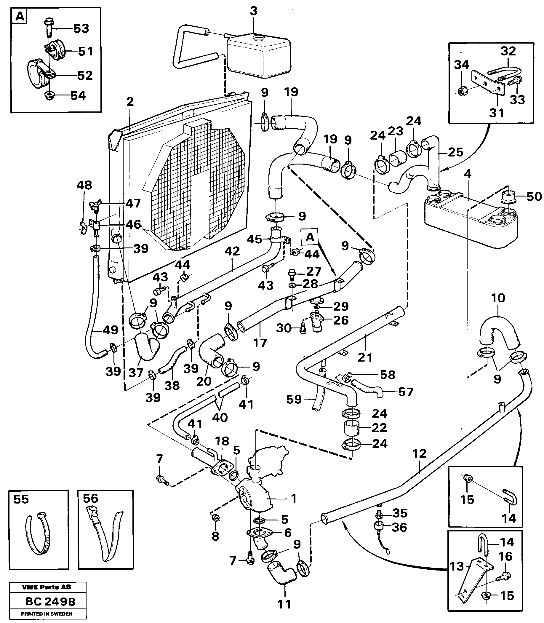 Housing Washer VOE11056388 VOLVO