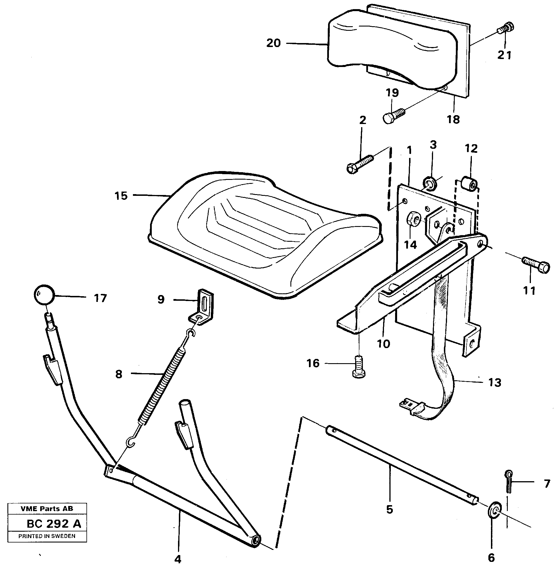 Heating Pipe VOE11058787 VOLVO