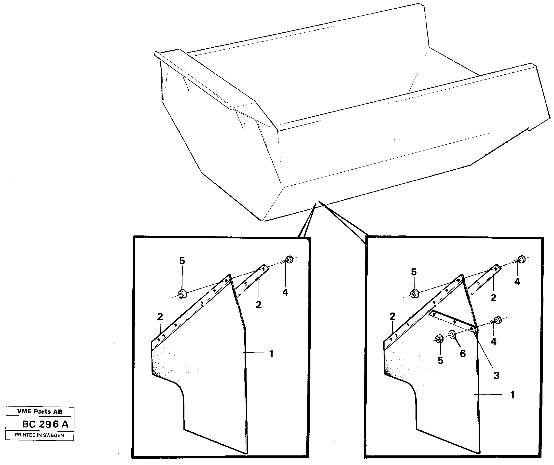 Flapcover VOE11054739 VOLVO