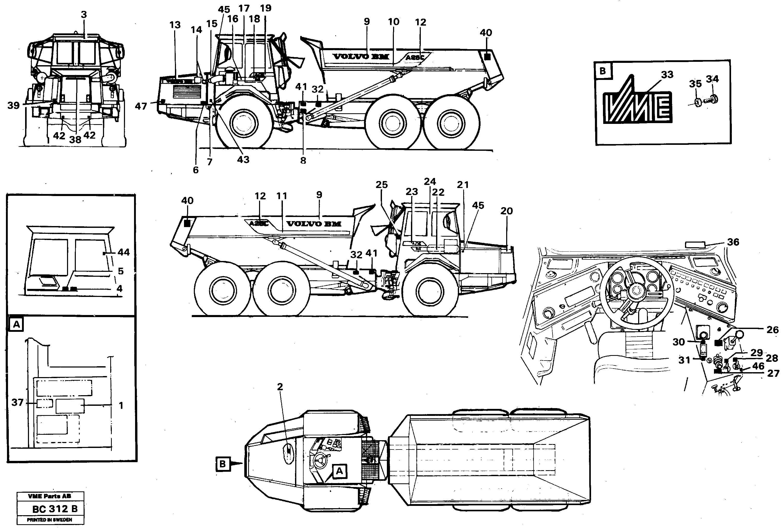 Cylinder Block VOE11059532 VOLVO