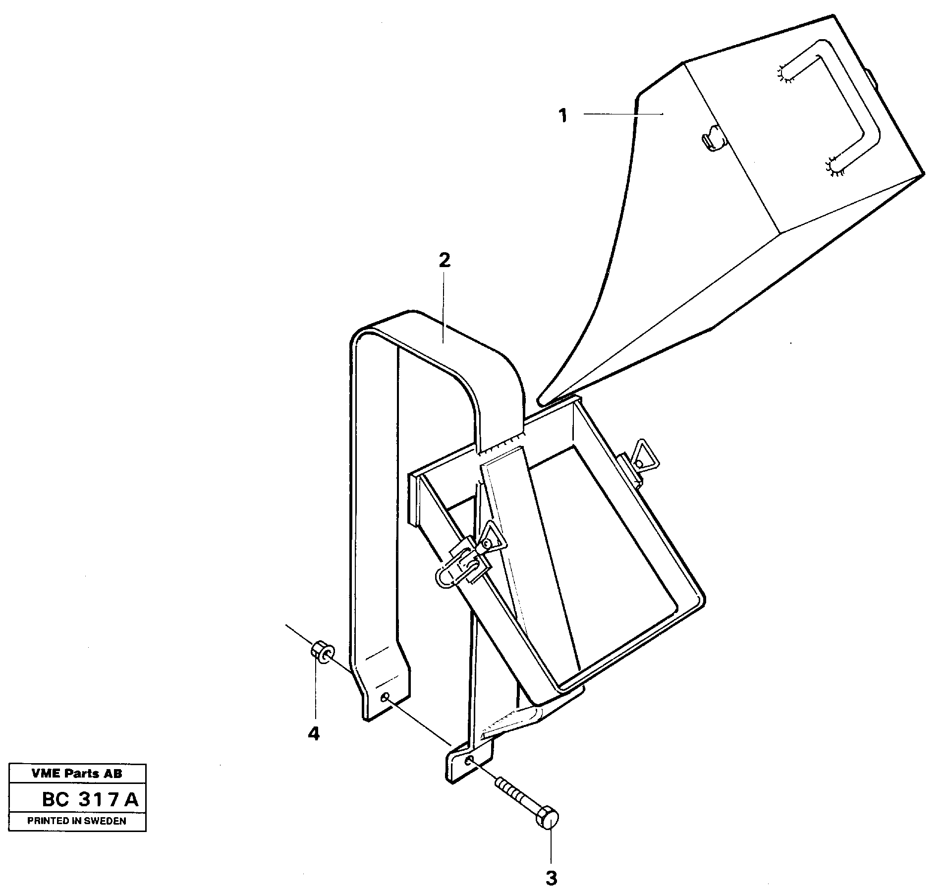 Heating Pipe VOE11064459 VOLVO