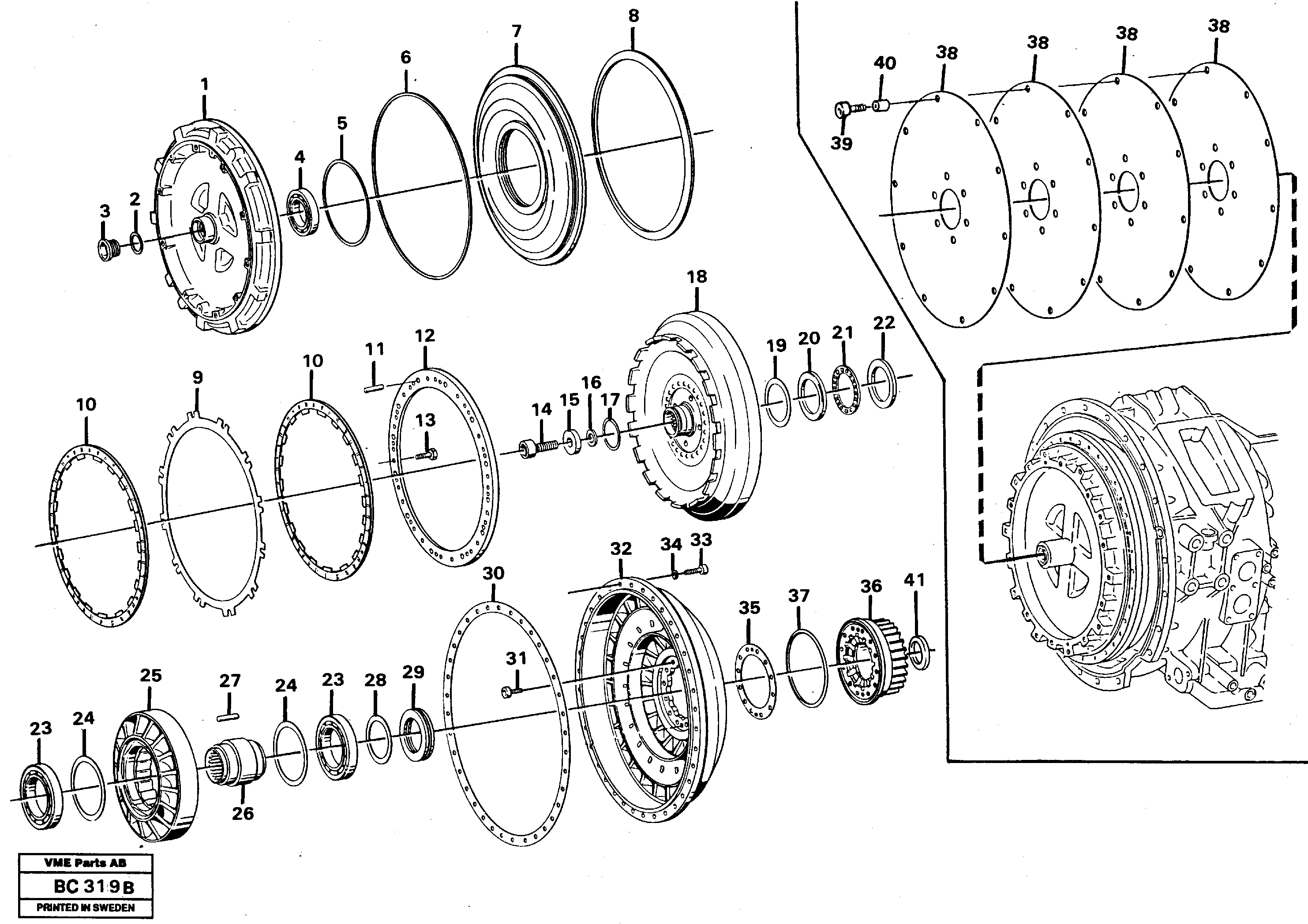 Strainer VOE11706637 VOLVO