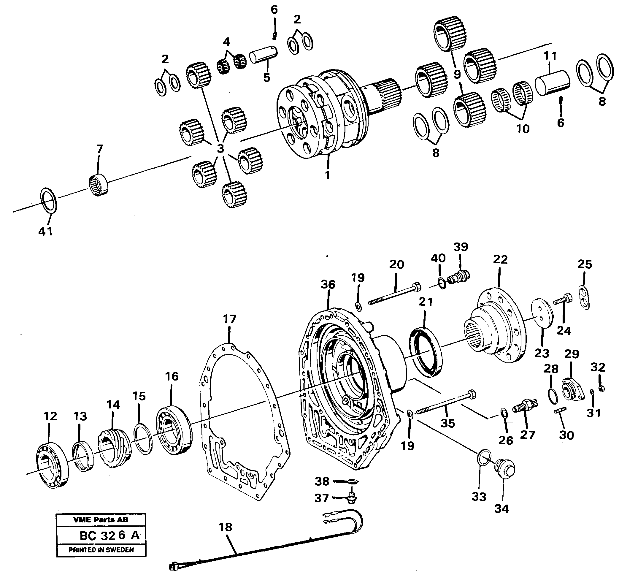 Приборы VOE1663422 VOLVO