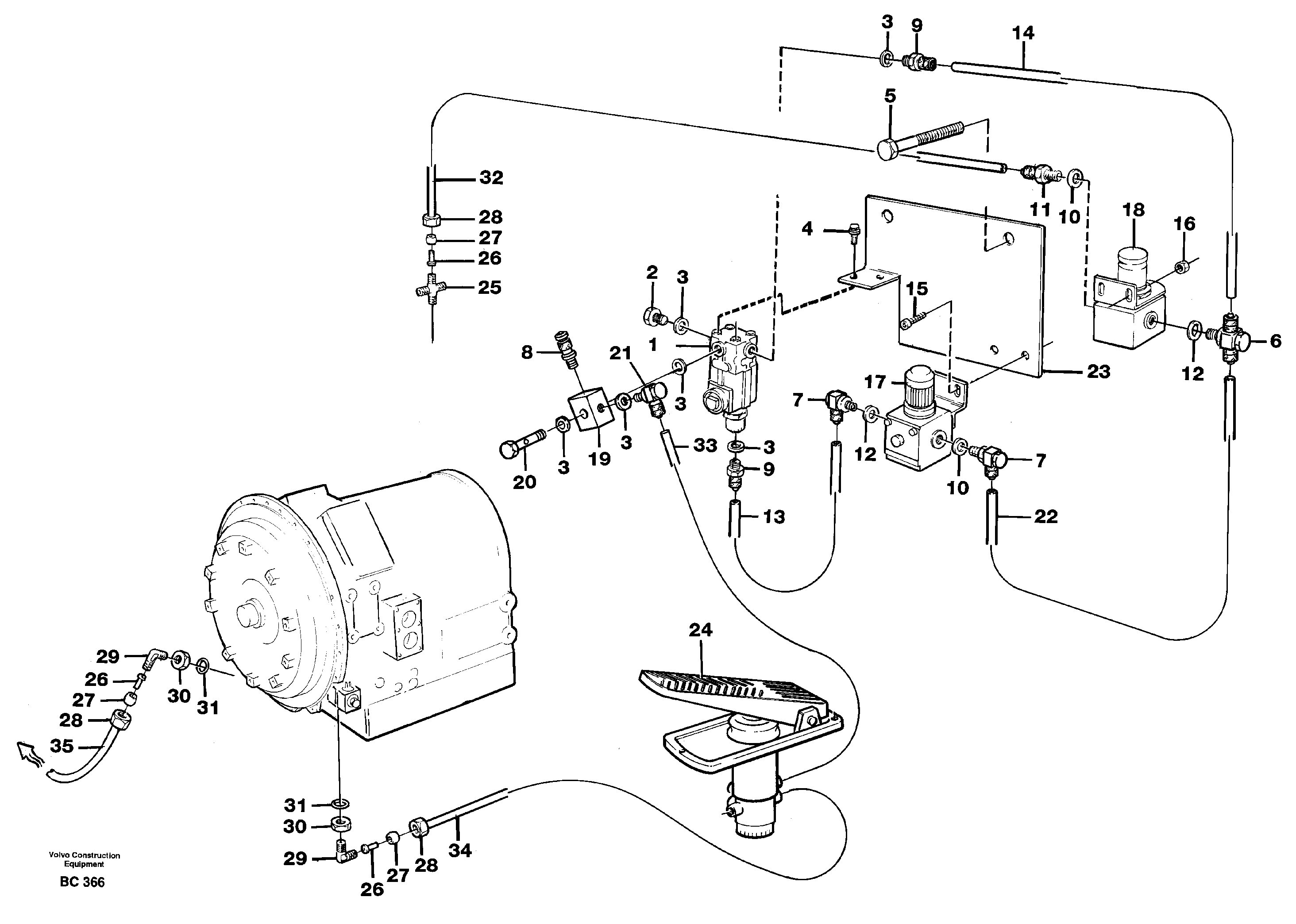 Bulkhead VOE11062094 VOLVO