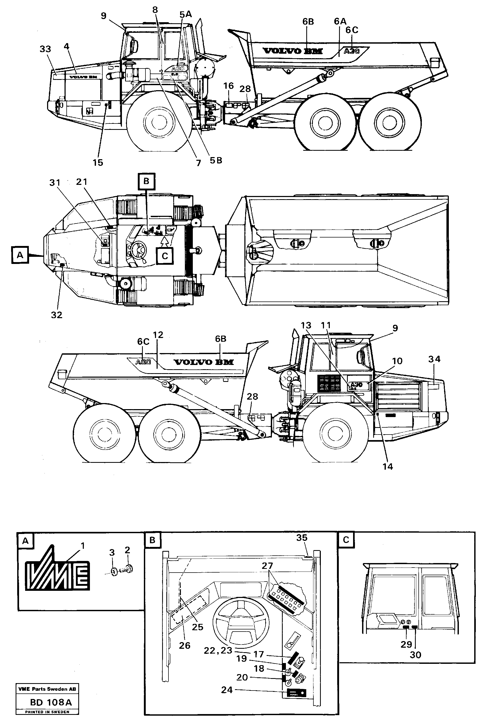 Cylinder Block VOE11057728 VOLVO