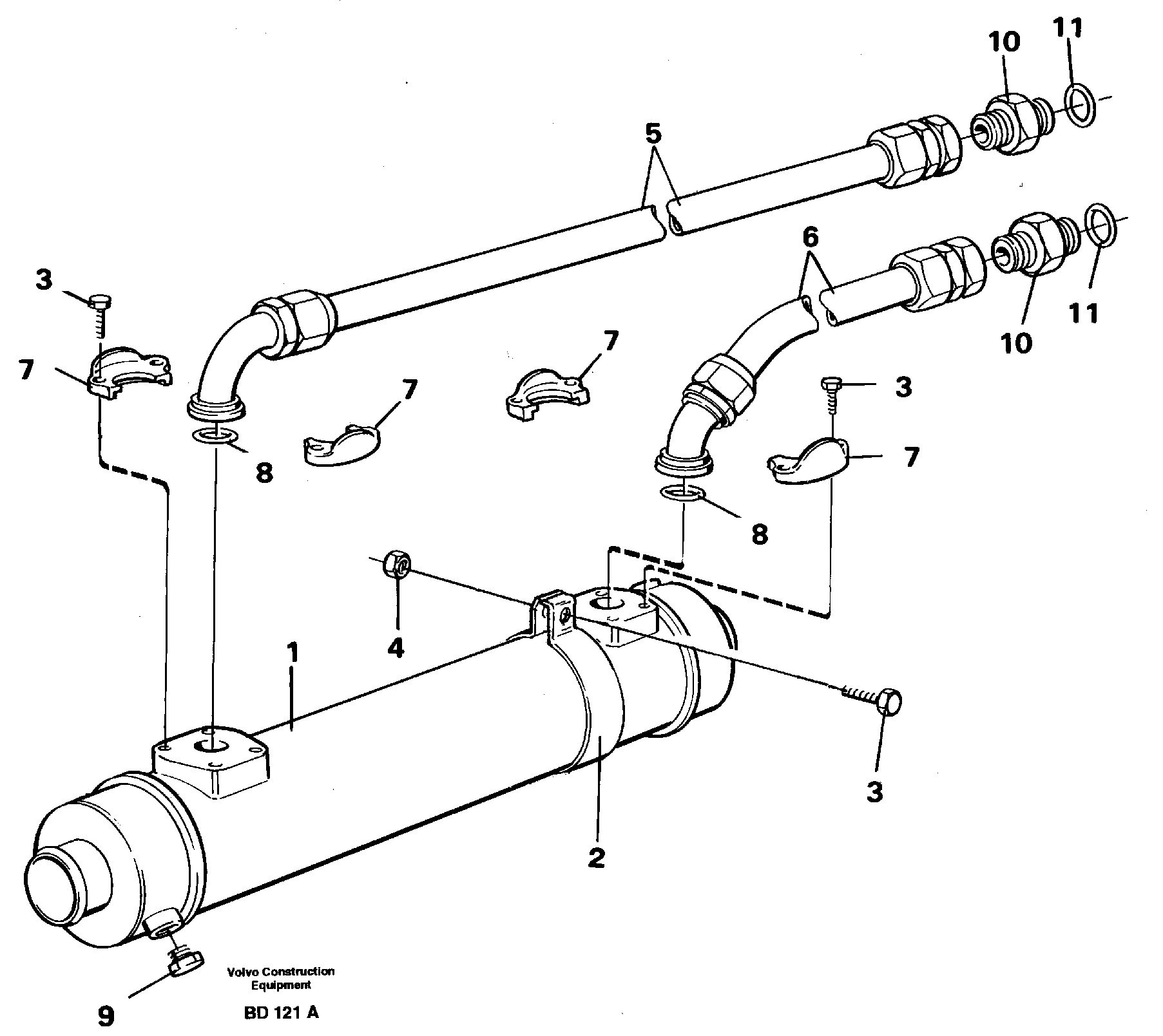 Bulkhead VOE11036598 VOLVO