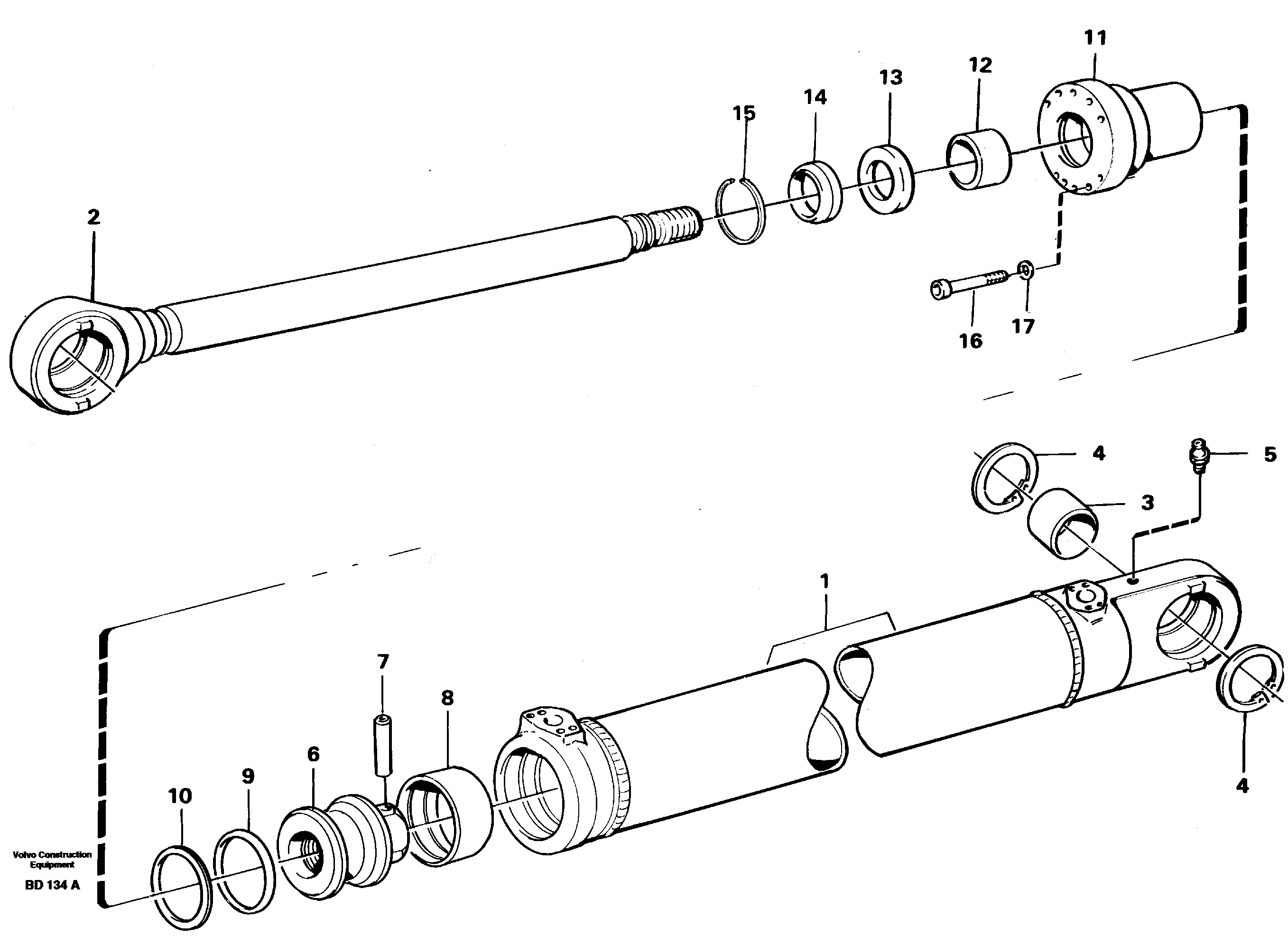 Safety Bolt VOE11005477 VOLVO