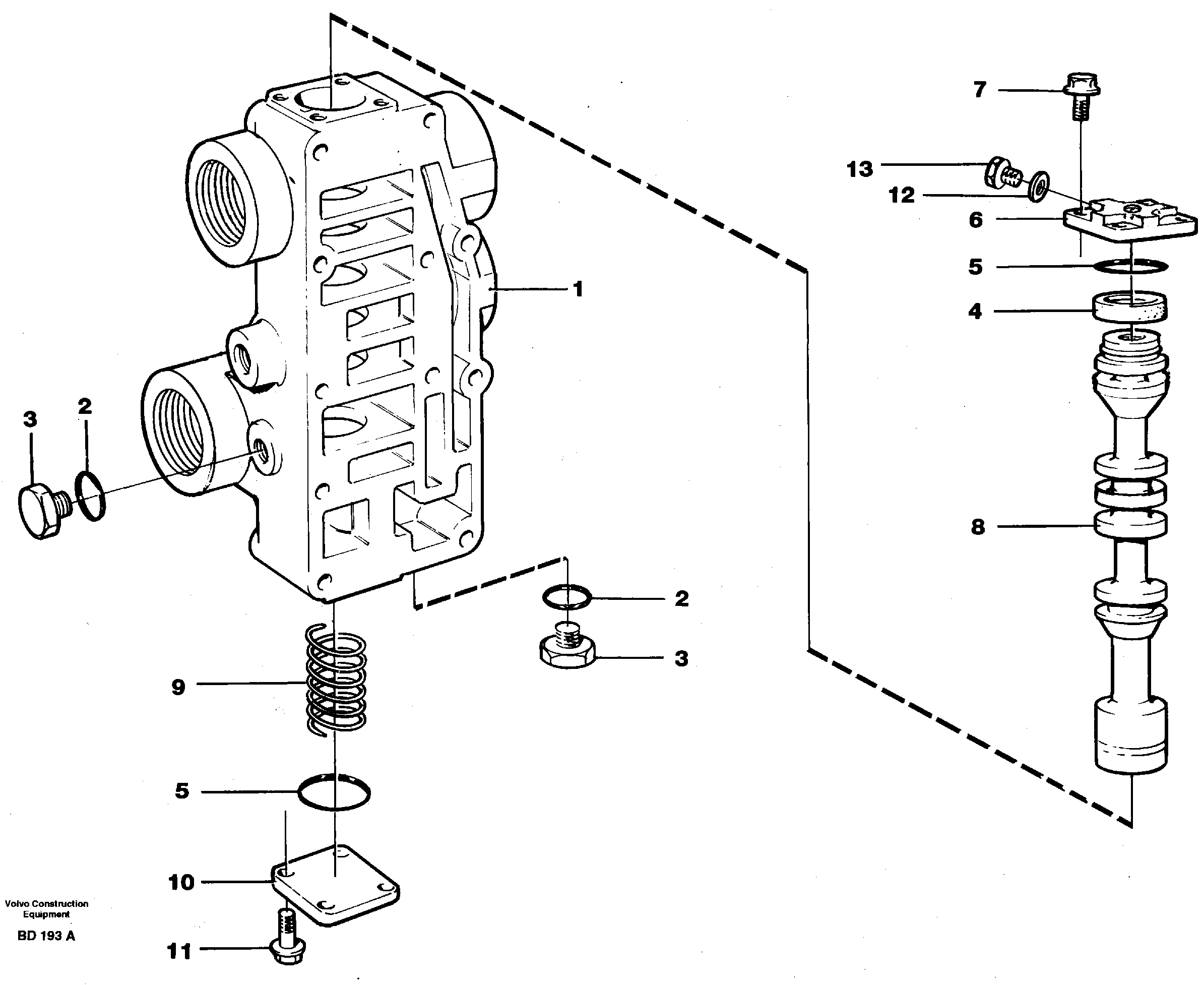 Valve VOE11037449 VOLVO