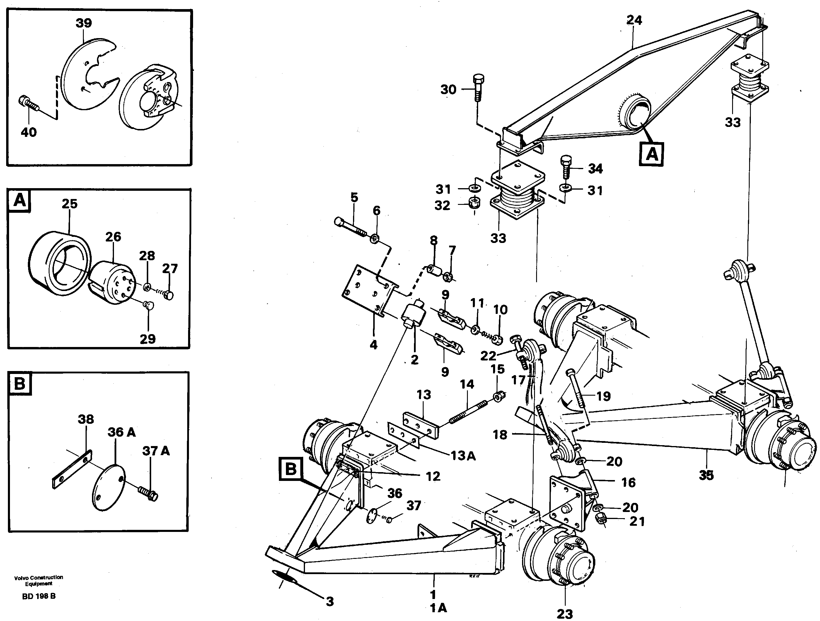 Bearing Bracket VOE11049940 VOLVO