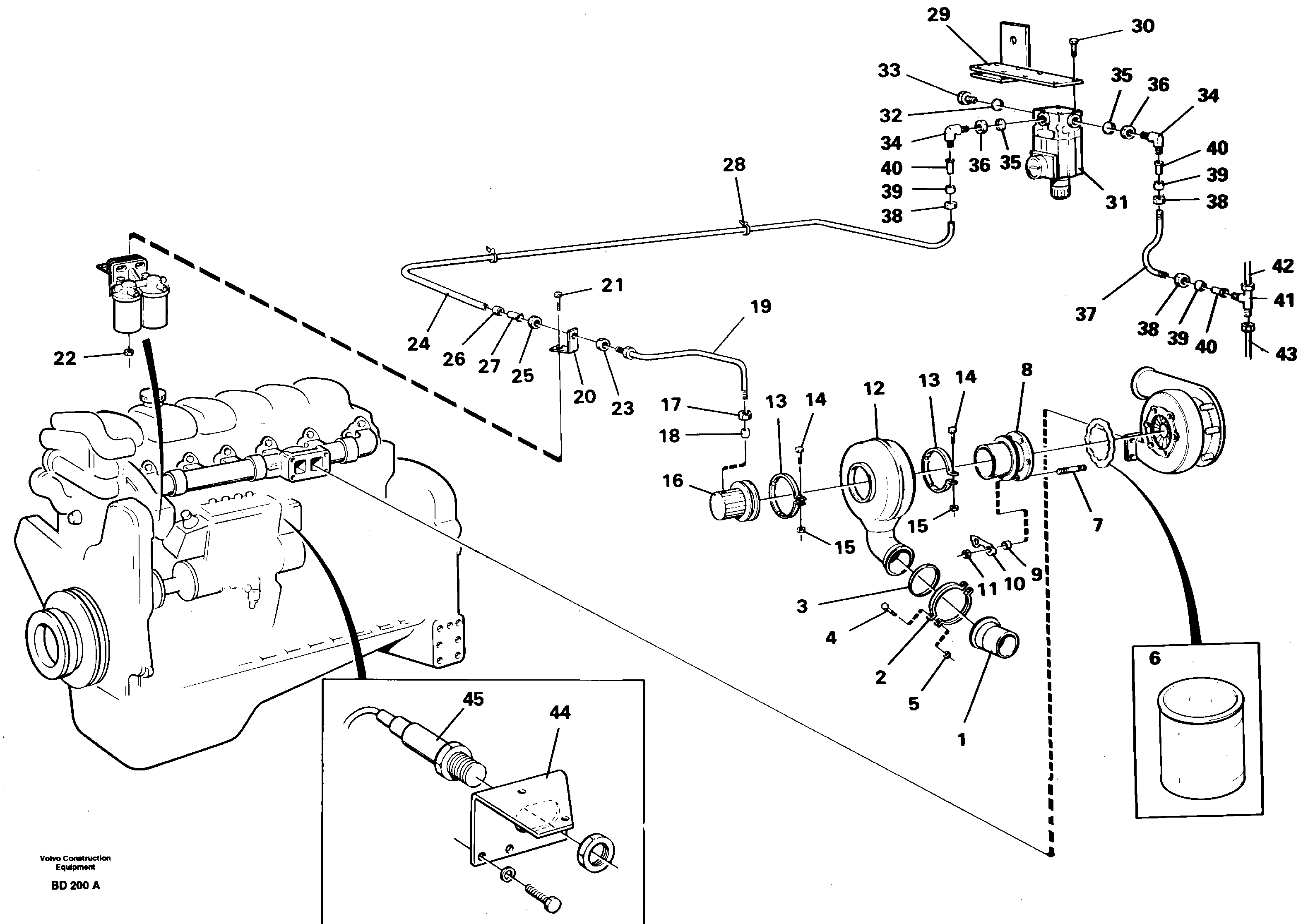 Axle Casing VOE11055511 VOLVO