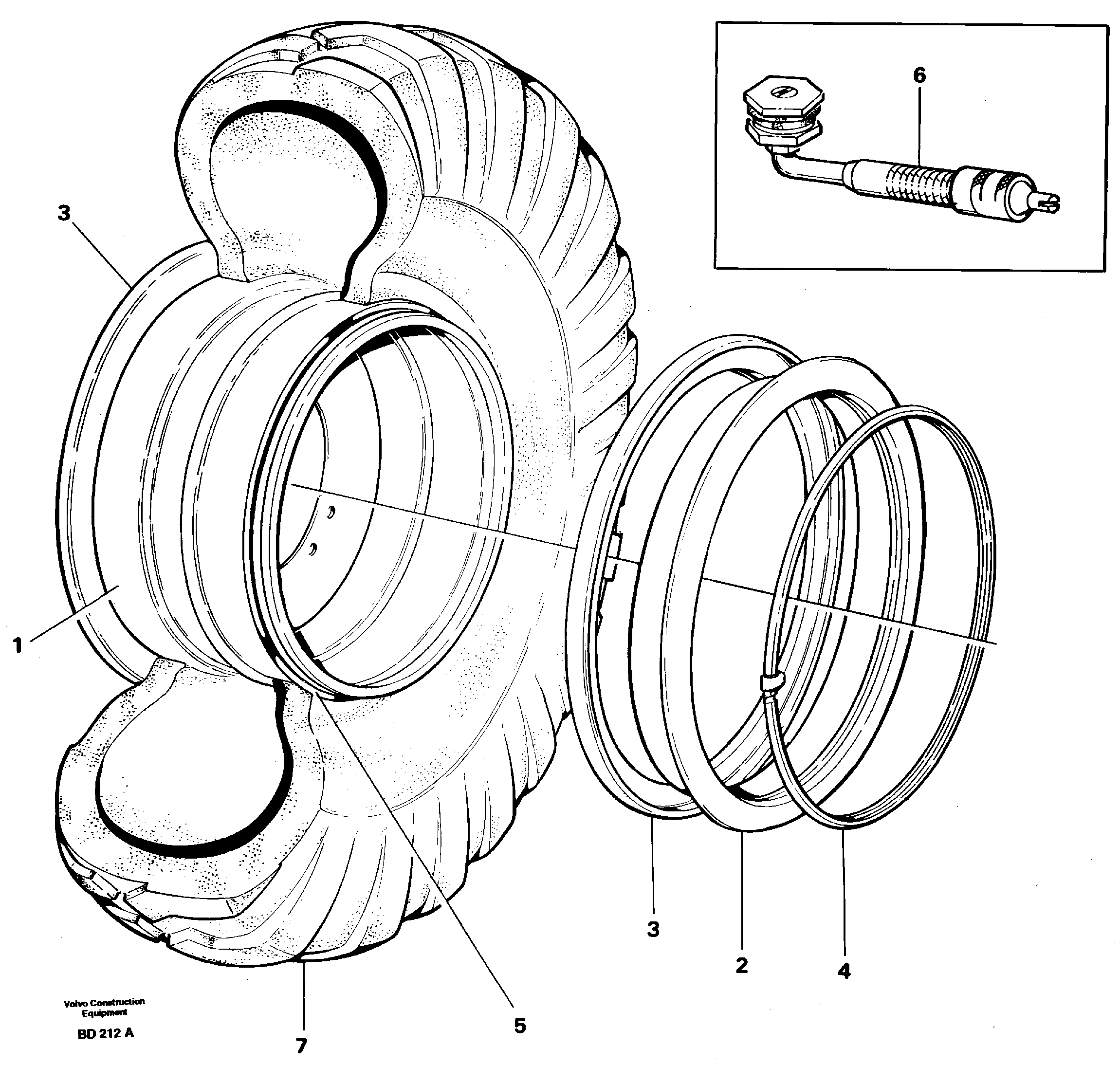 Mn Bearing Part VOE11060799 VOLVO