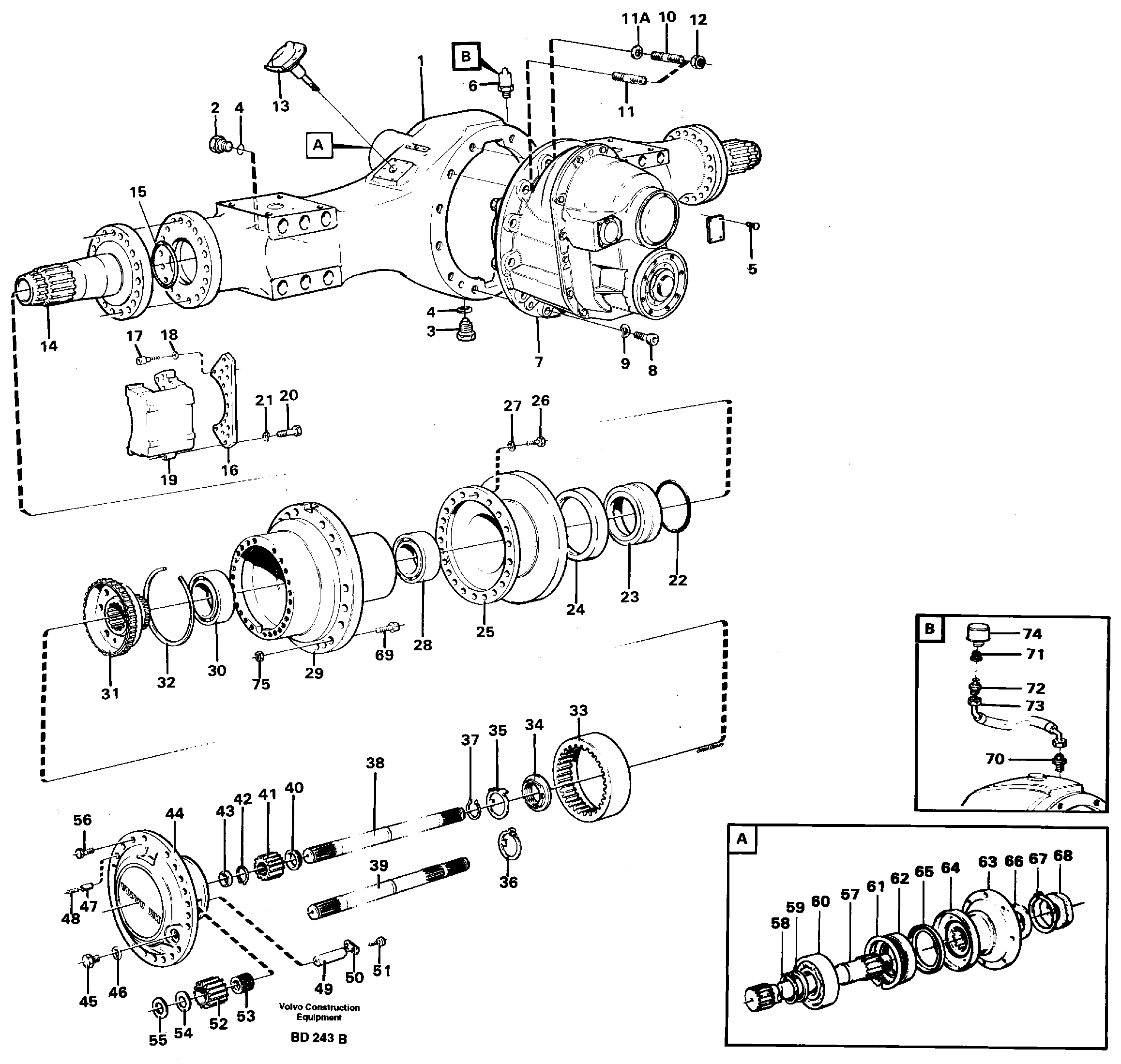 Bearing Housing VOE11035464 VOLVO