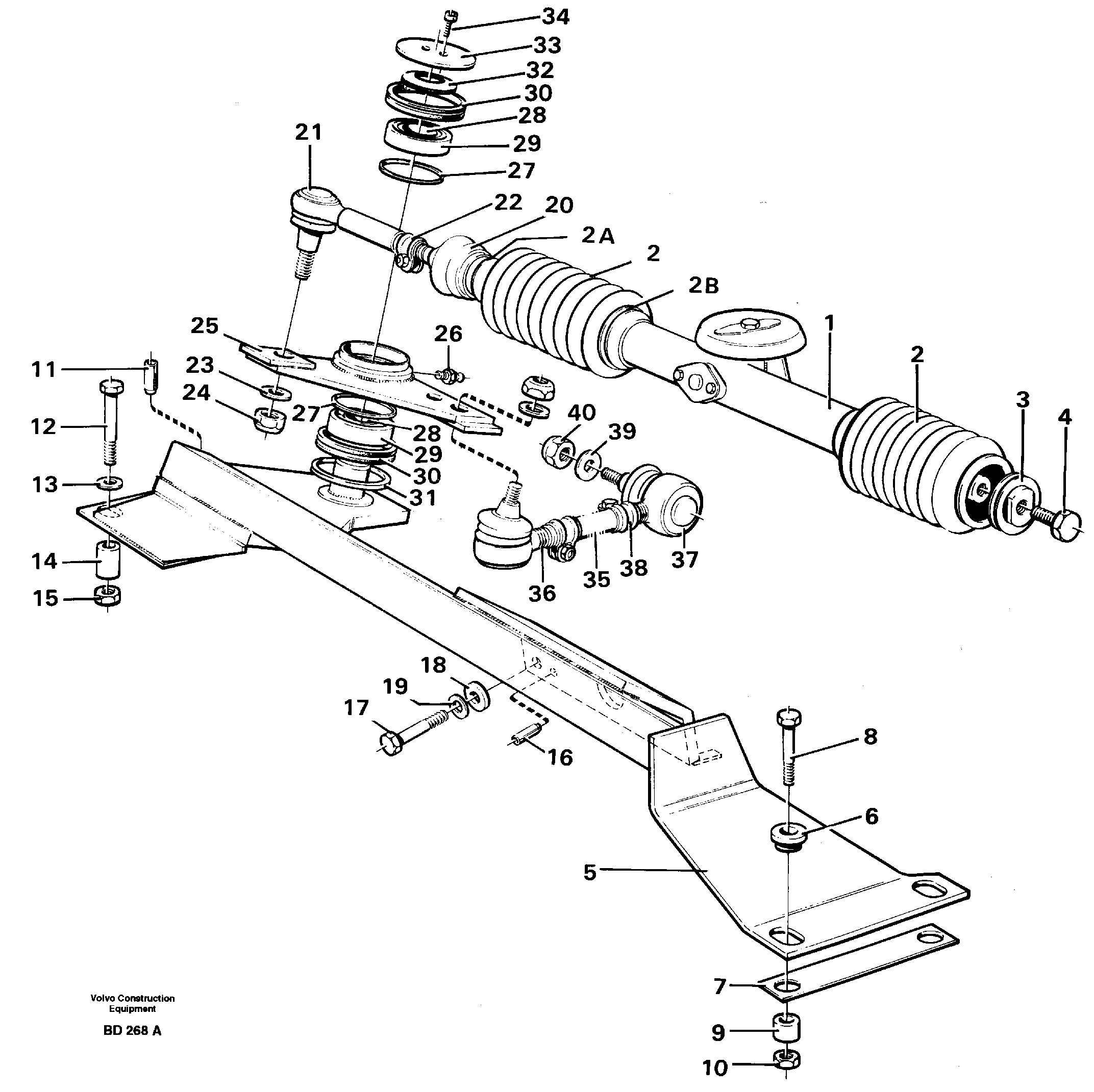 Tubular Stay VOE11055966 VOLVO