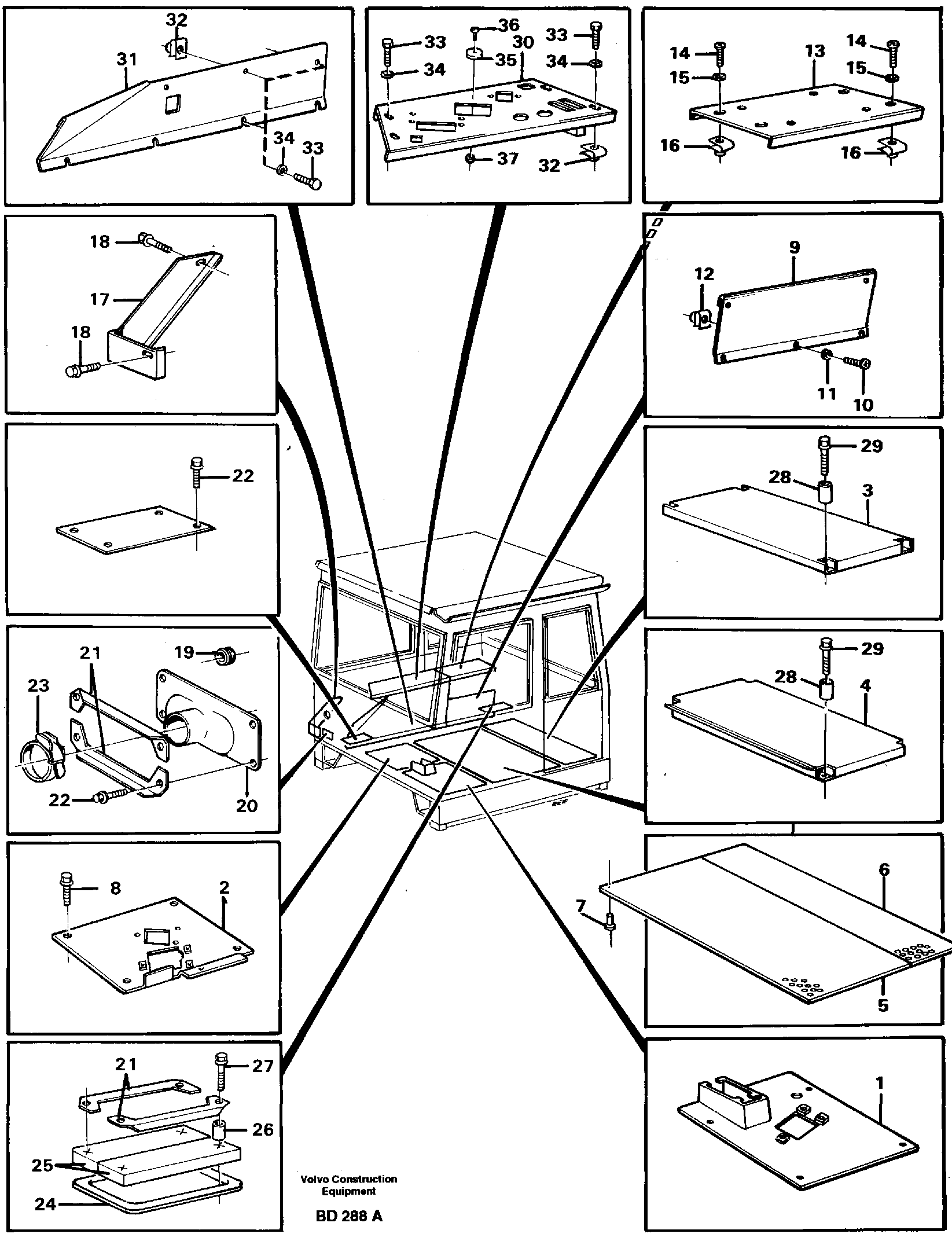 Connection, Handpump VOE11057725 VOLVO