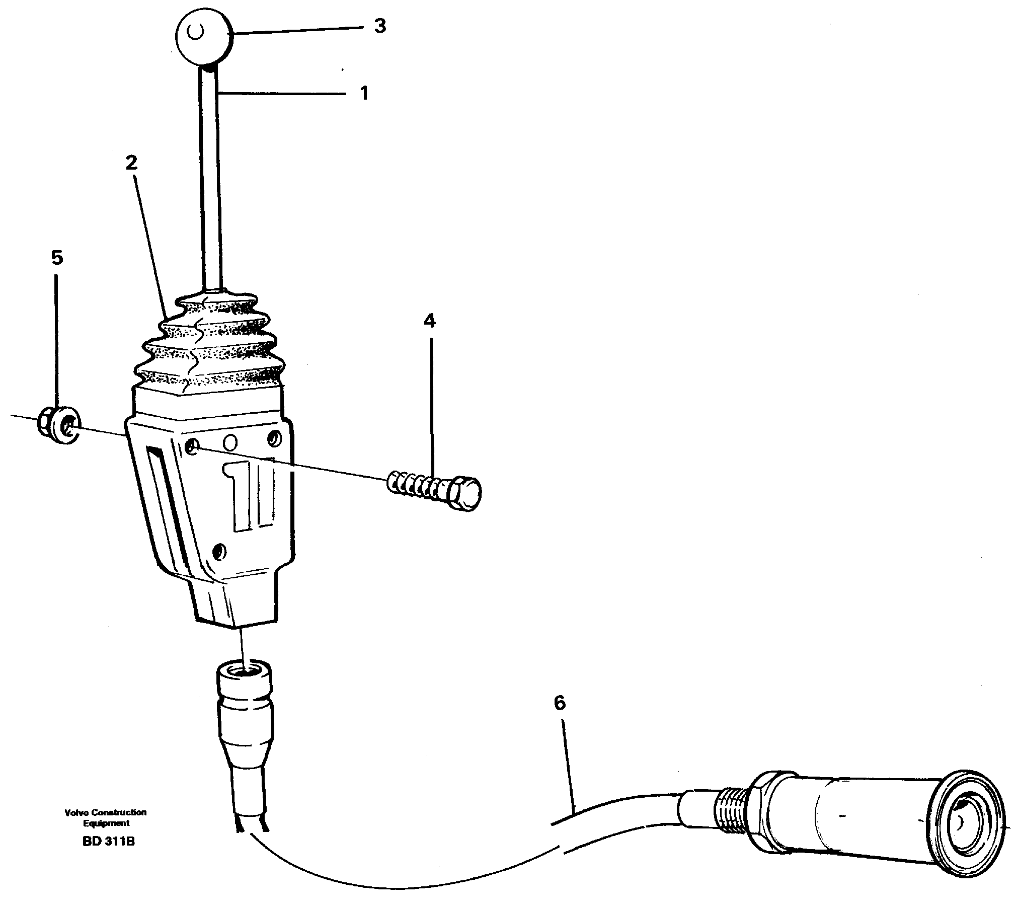 Radio Support VOE11058197 VOLVO