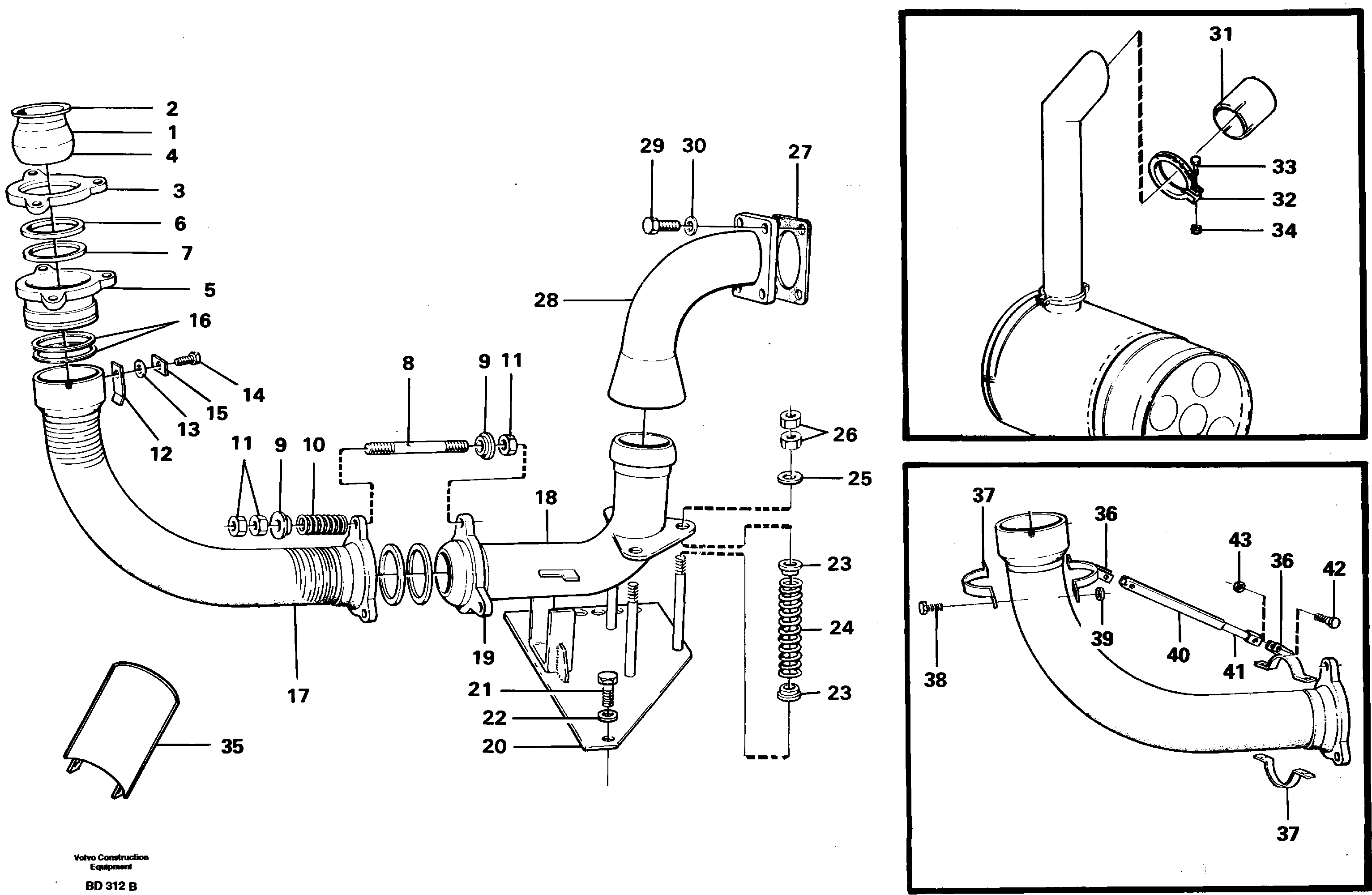 Axle Casing VOE11050165 VOLVO