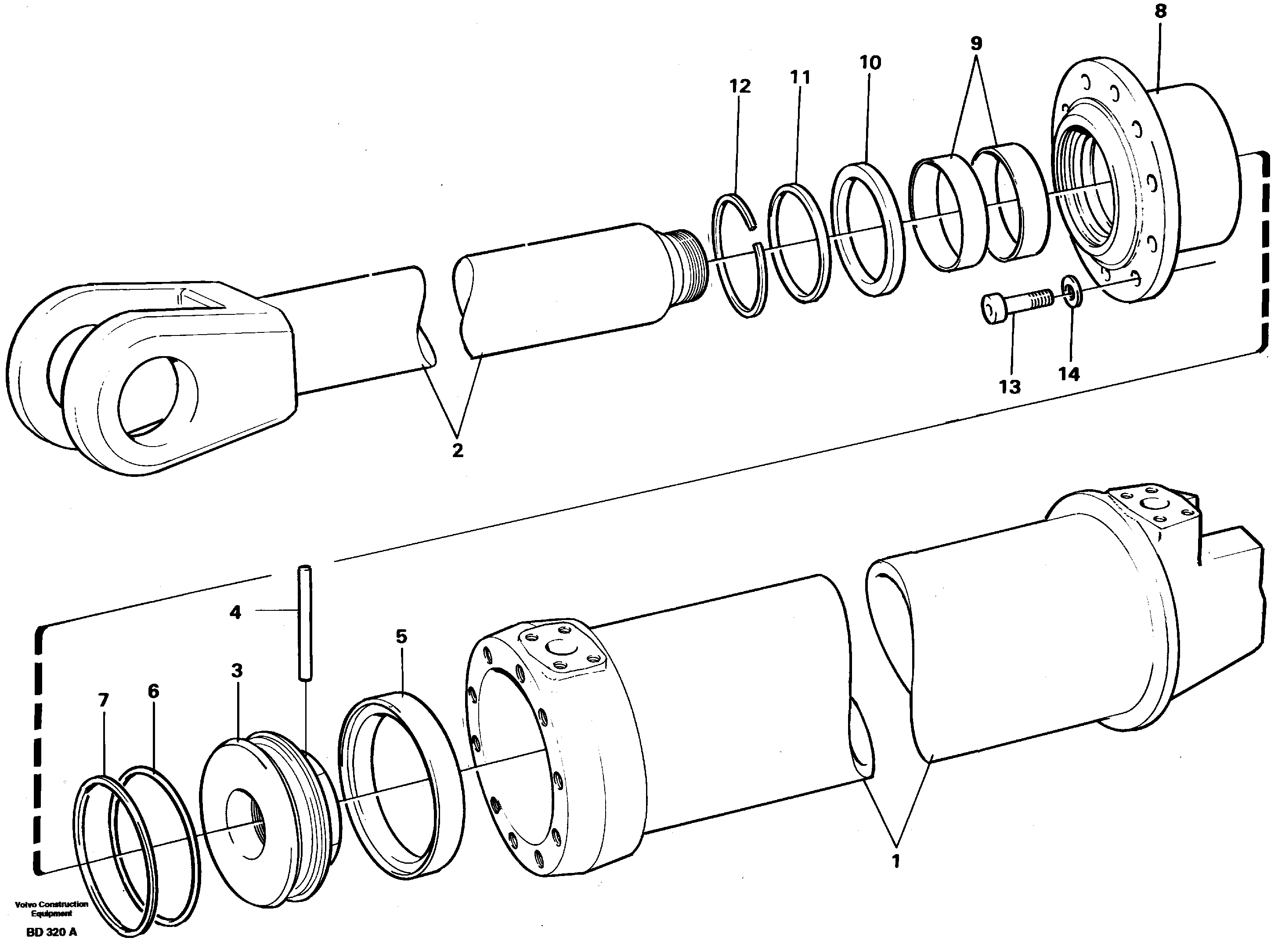 Crankshaft Seal VOE11088307 VOLVO