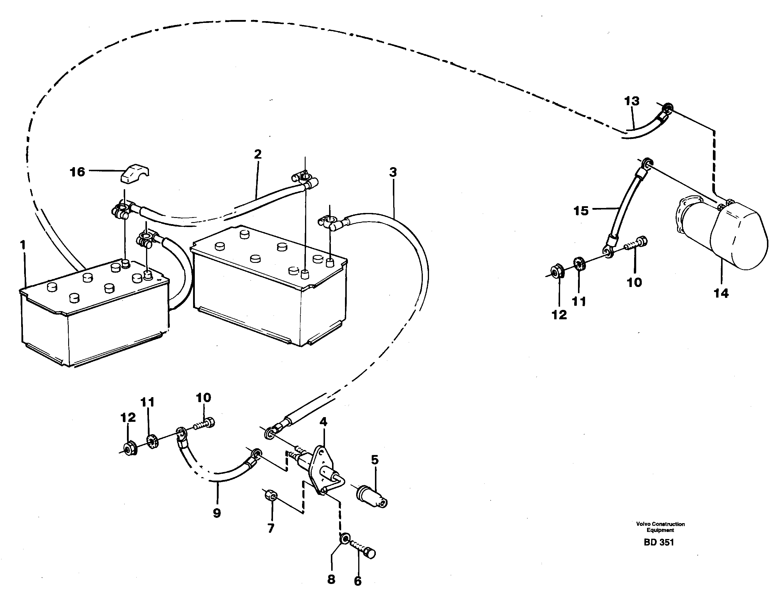 Brush Bearing VOE11061540 VOLVO