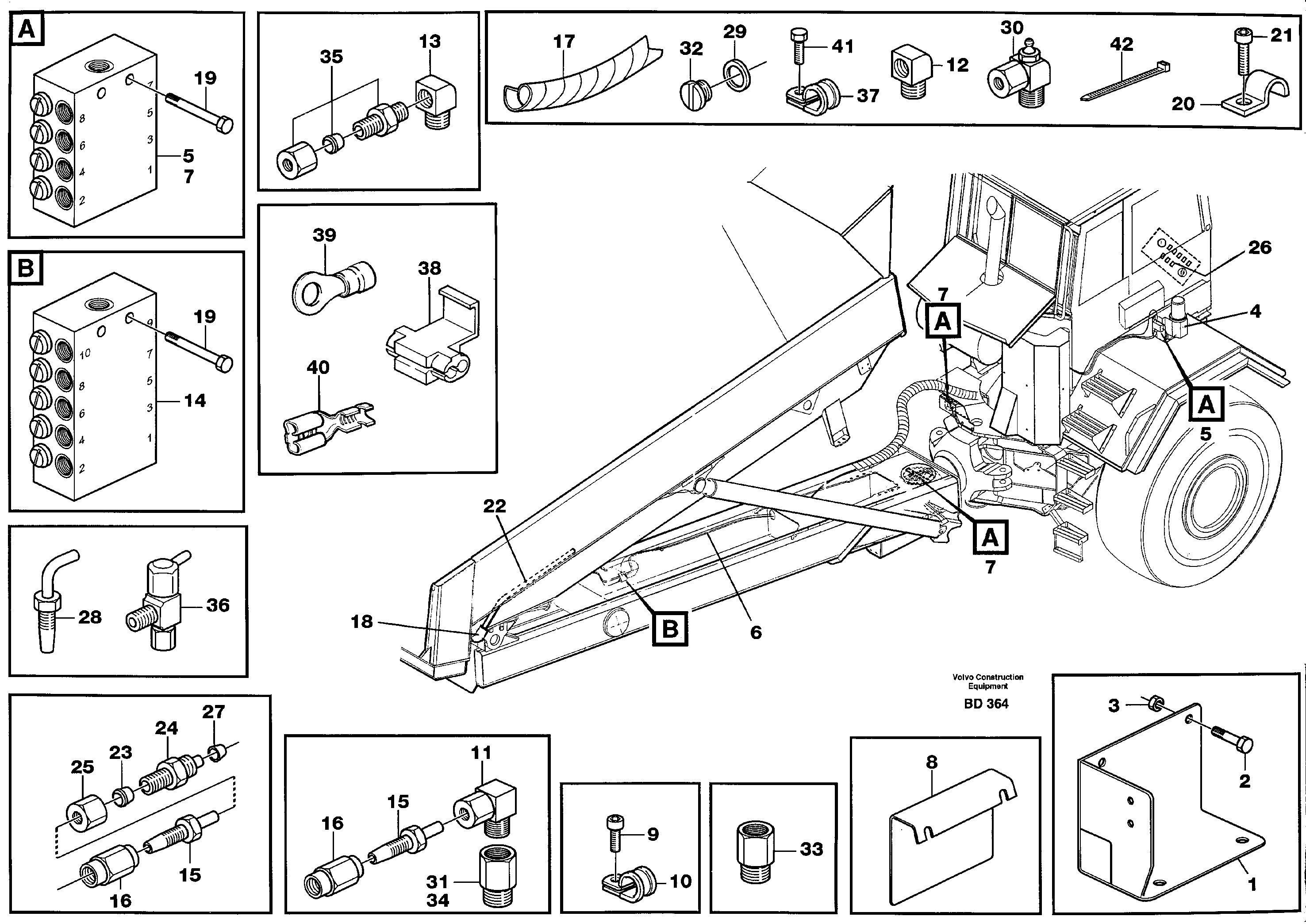 Heating Pipe VOE11052315 VOLVO