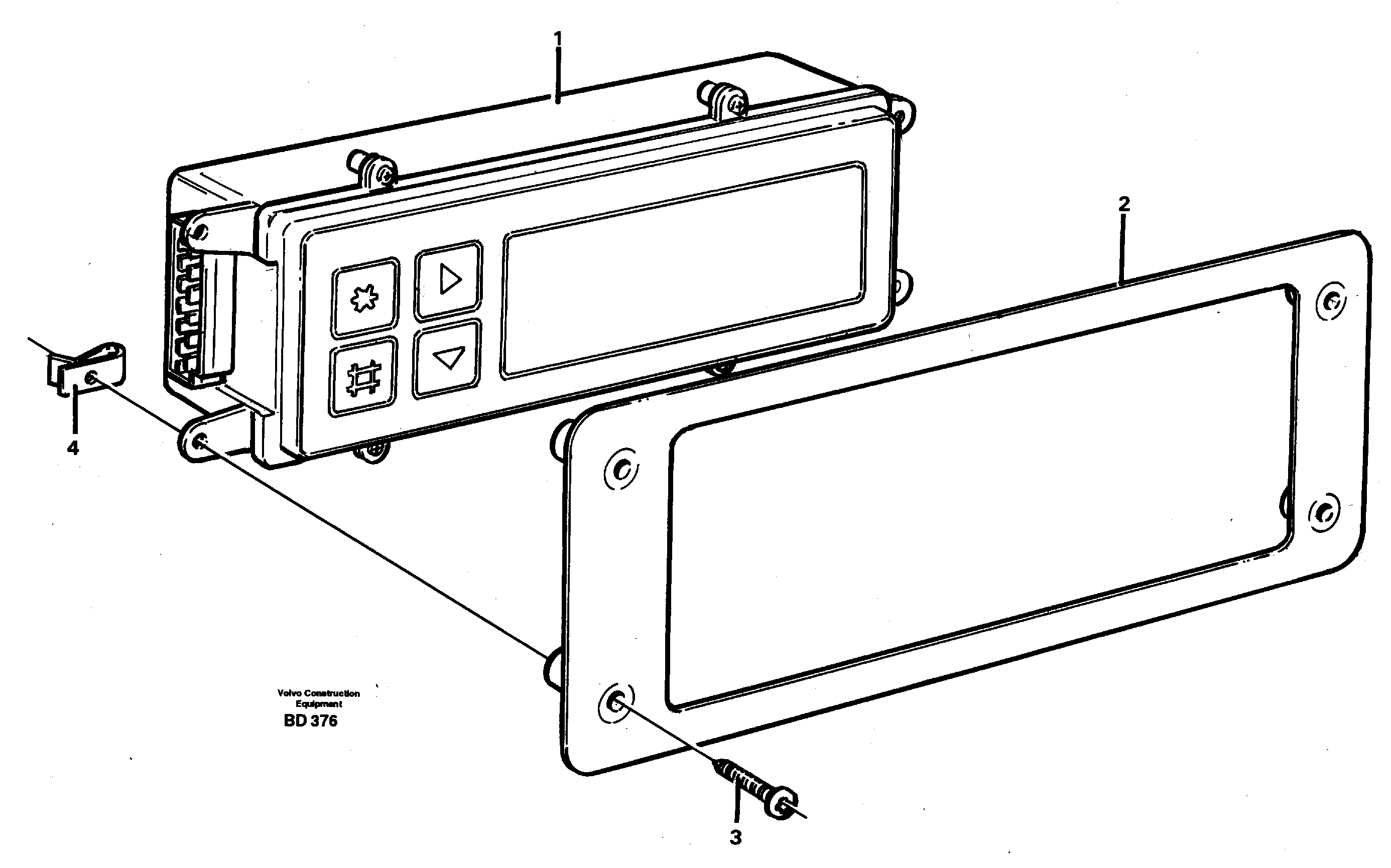 Heater Housing VOE11058555 VOLVO