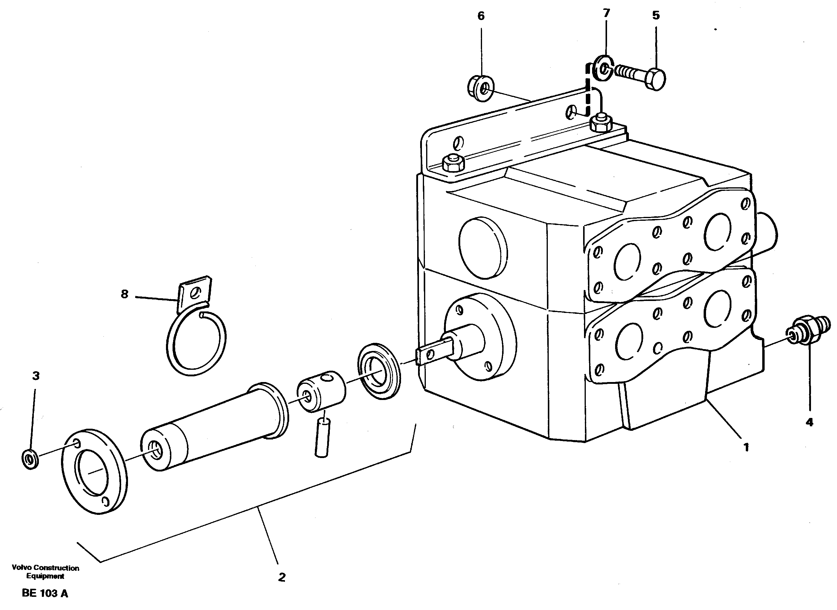 Sender, Hydraulic Oil VOE11043069 VOLVO