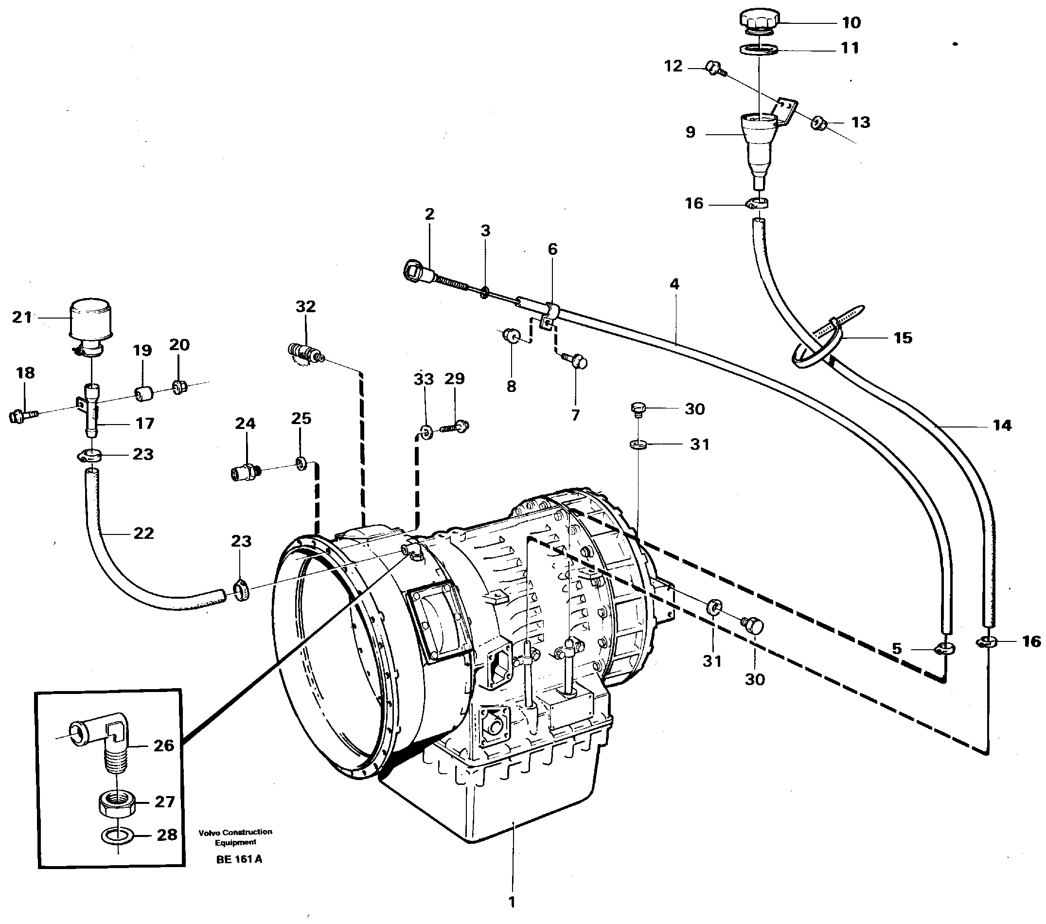 Valve Ass. For Slew VOE11036835 VOLVO