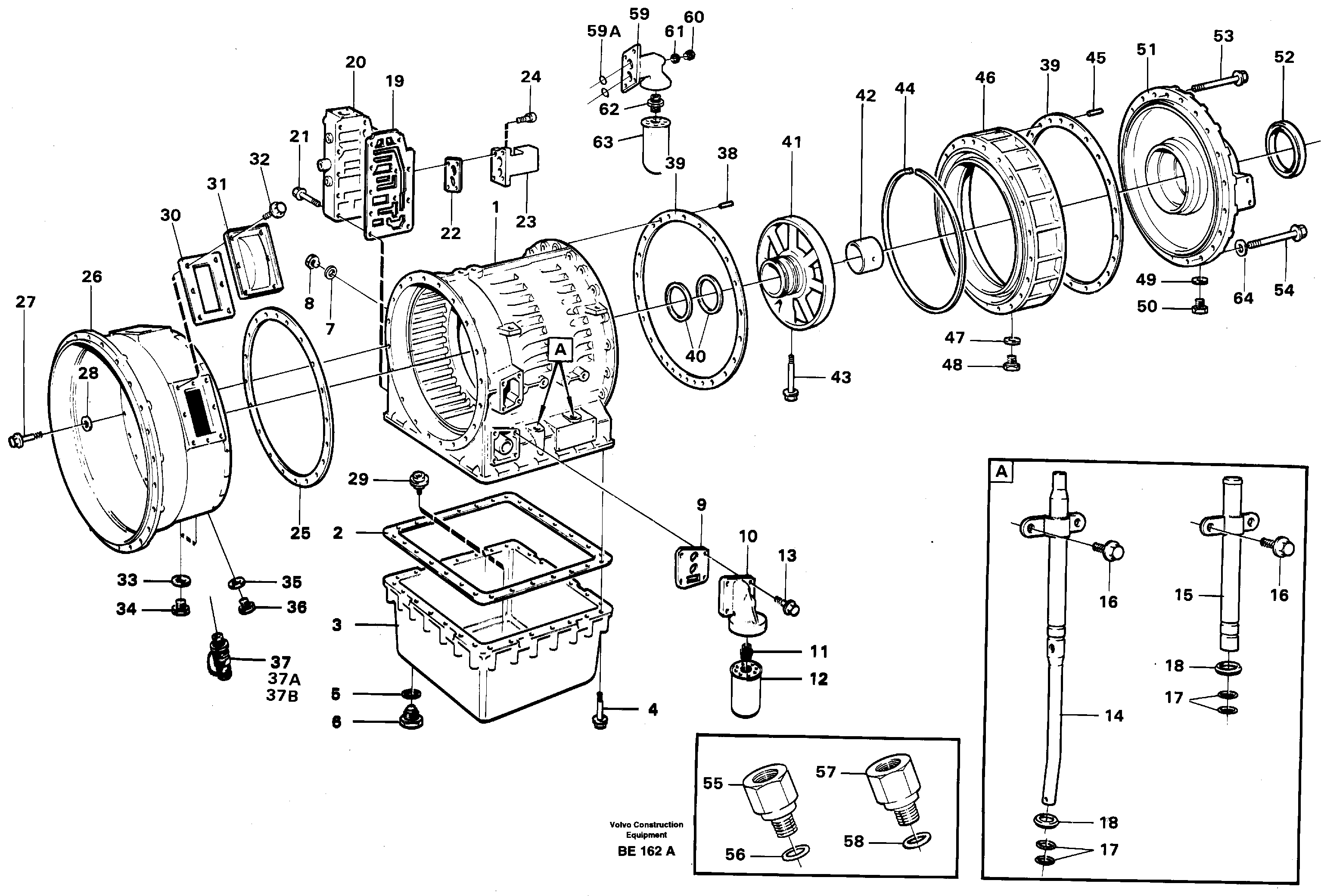 Bearing Spindle VOE950590 VOLVO