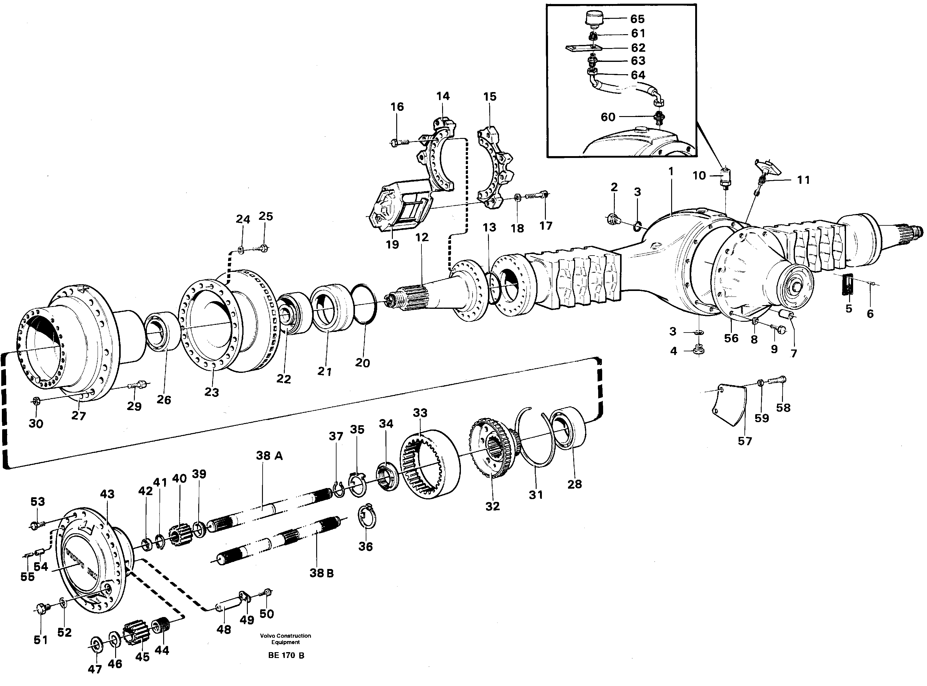 Планетарный мост VOE23579 VOLVO