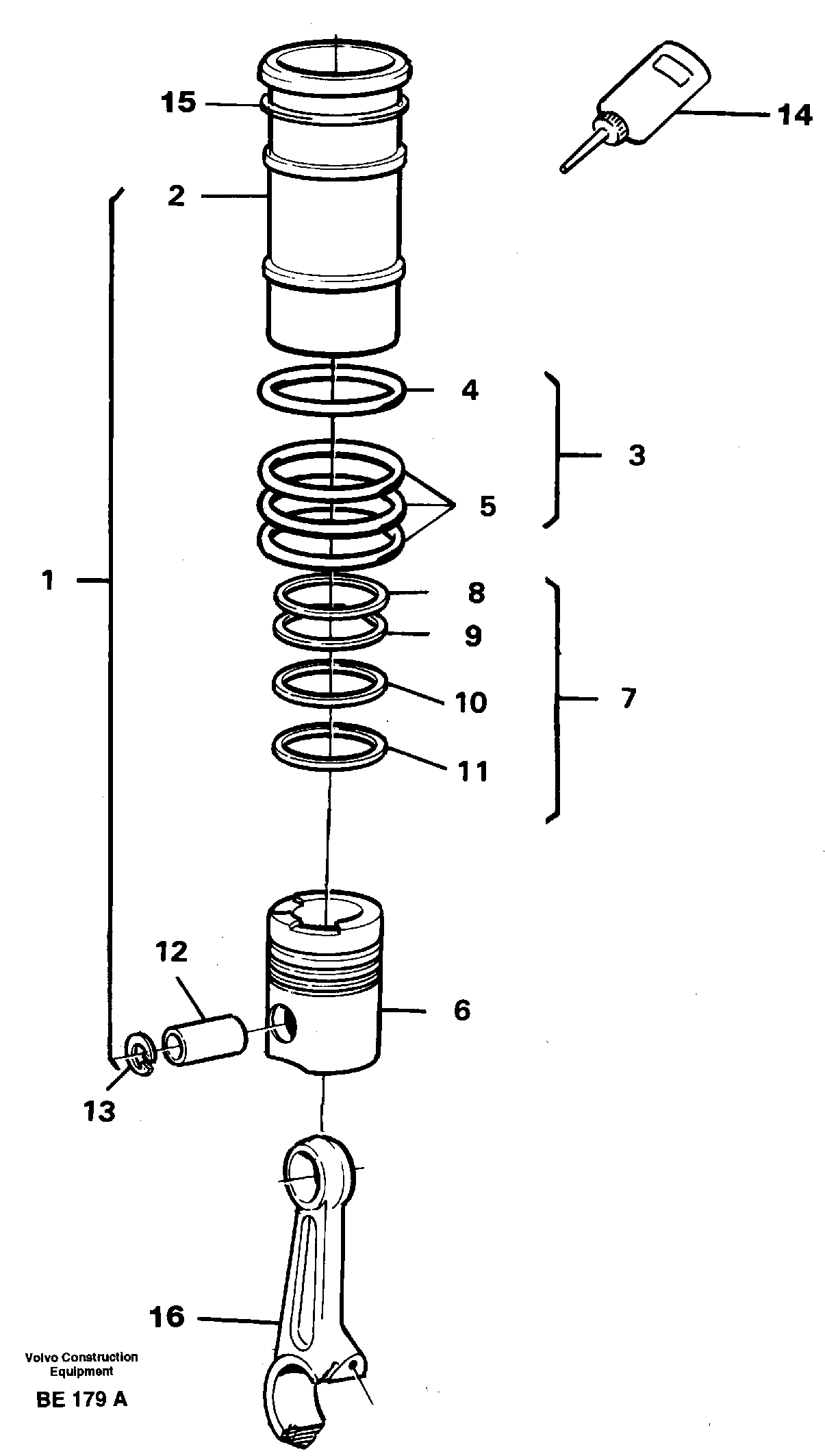 Lower Part Dipp VOE271155 VOLVO