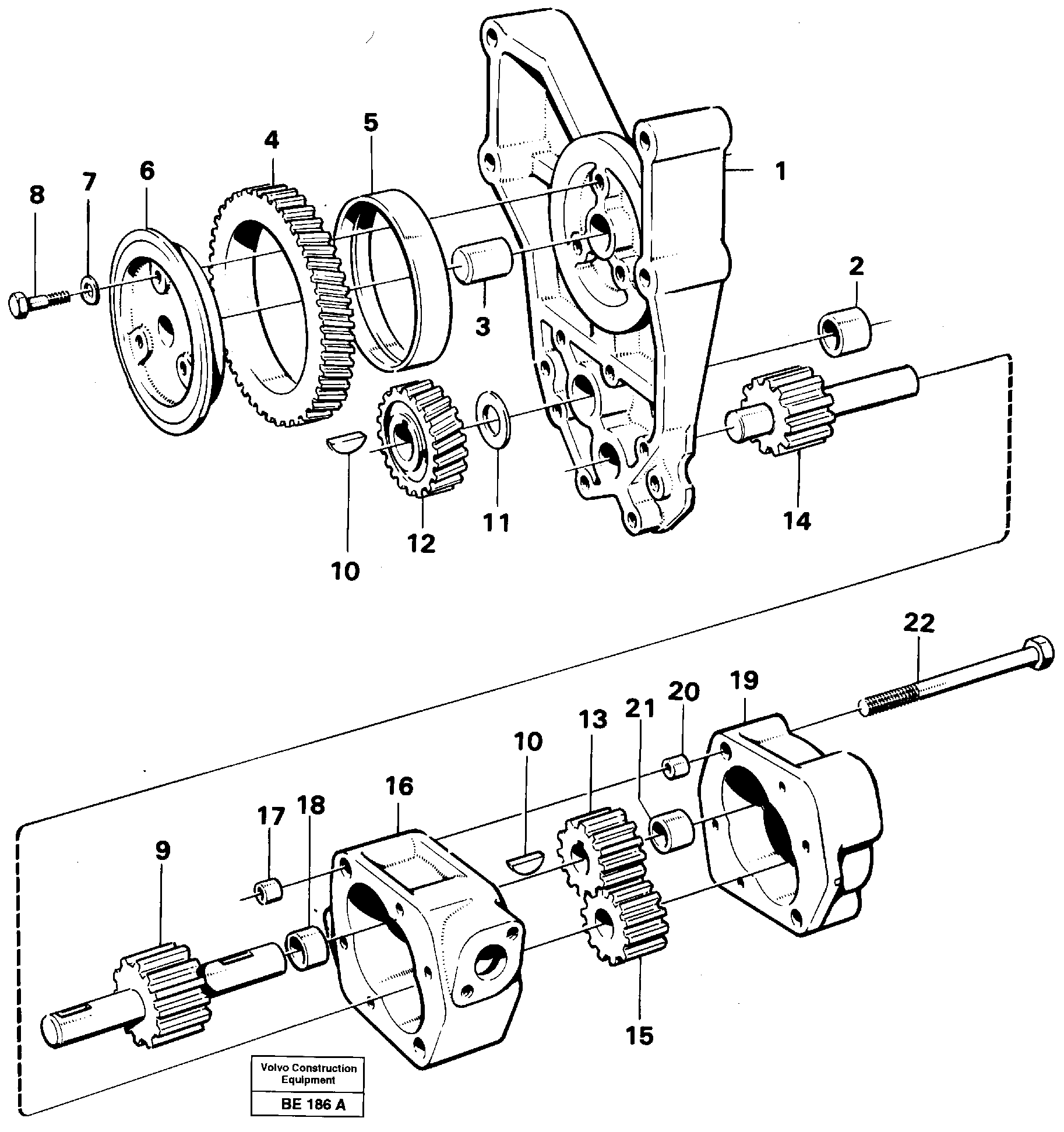 Bellcrank VOE470357 VOLVO