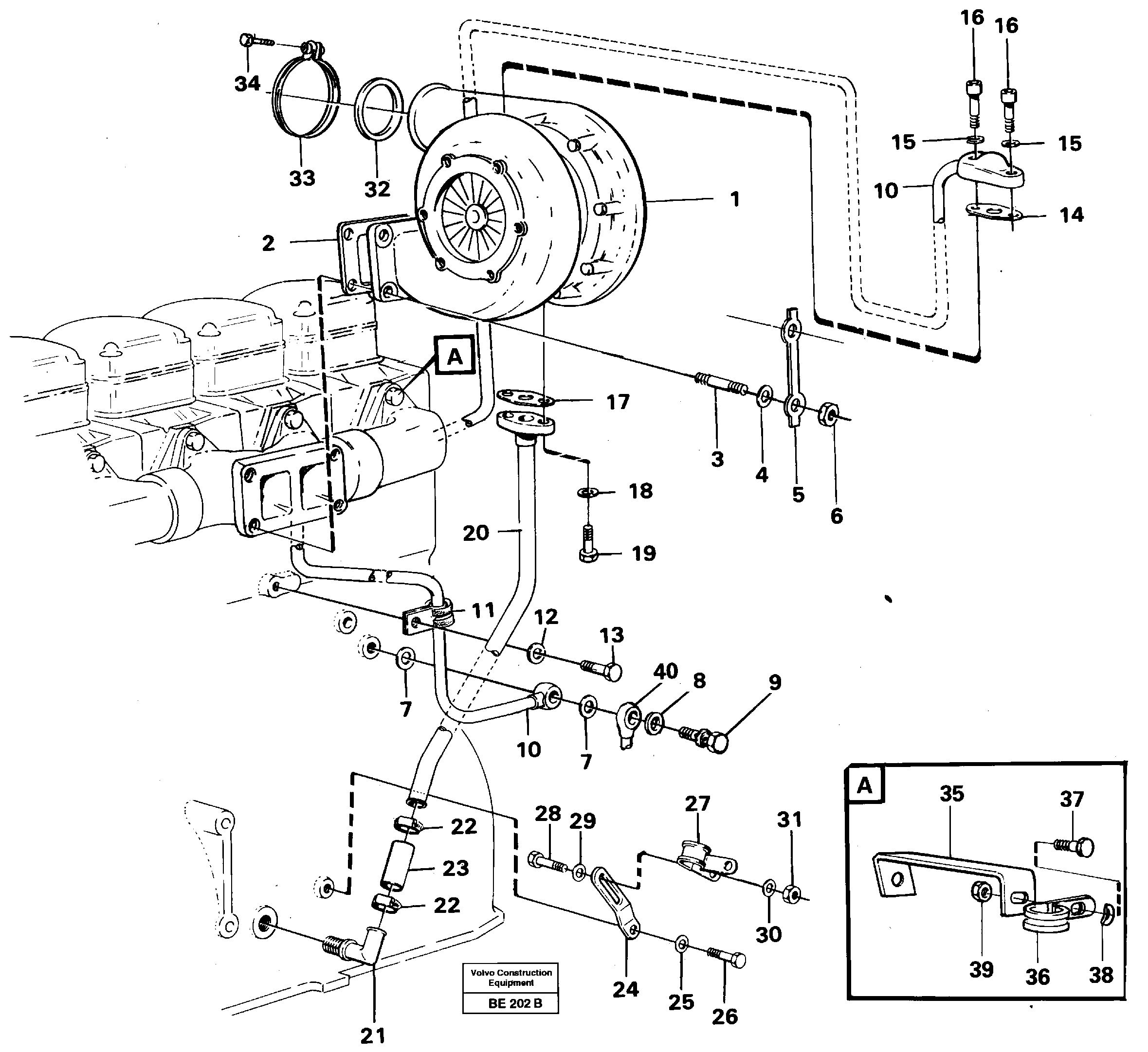 Piston Spring VOE4946629 VOLVO