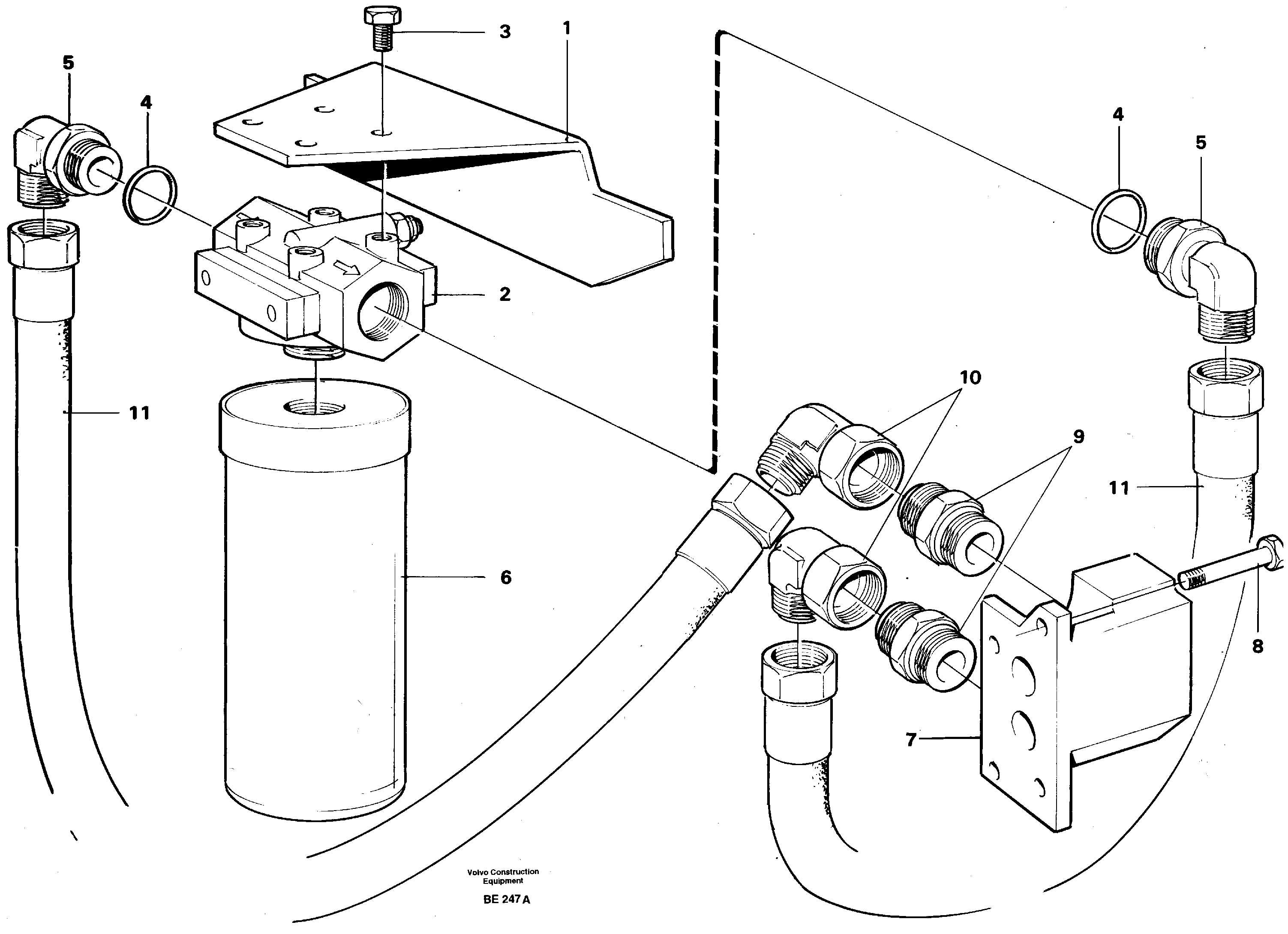 Hydraulic Valve VOE4873068 VOLVO
