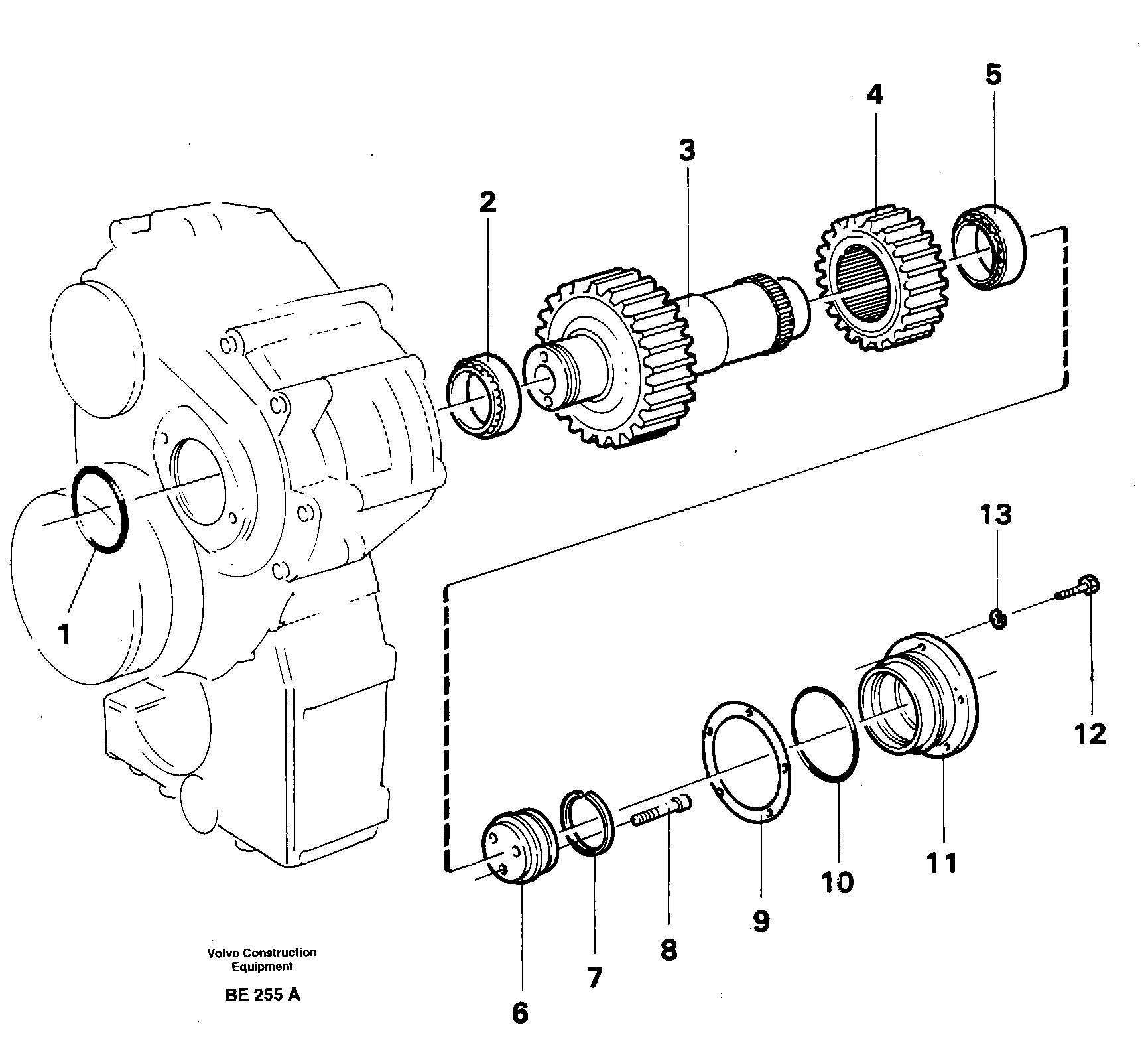 Скользящий зуб VOE4837030 VOLVO