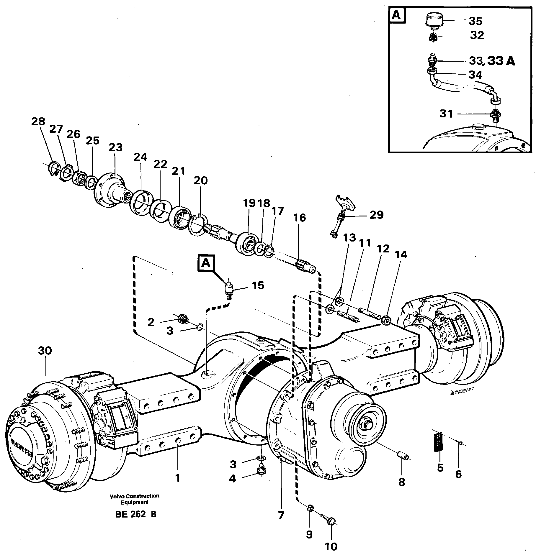 Bearing Housing VOE11035461 VOLVO
