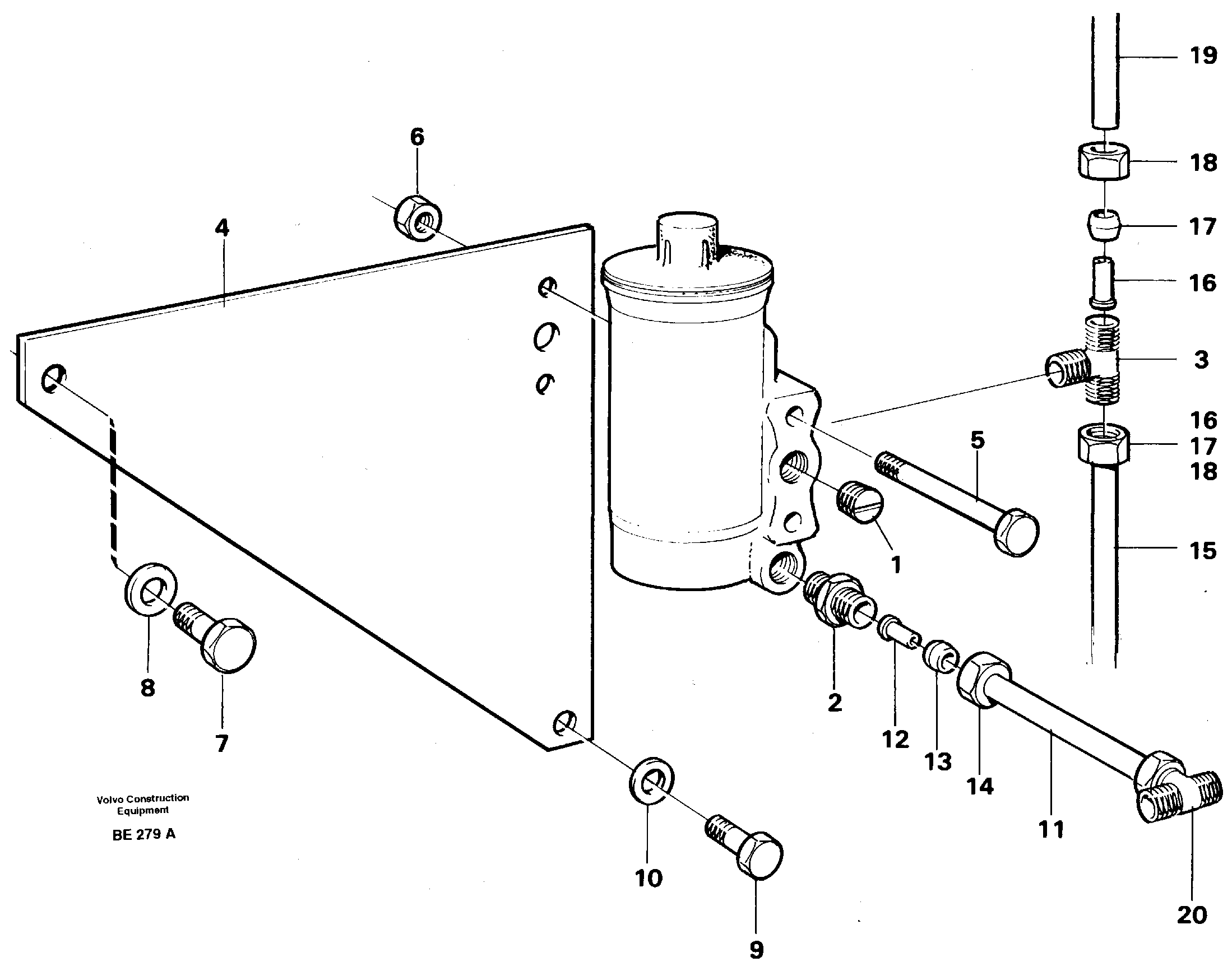 Nipple RM/VOE13946082 VOLVO