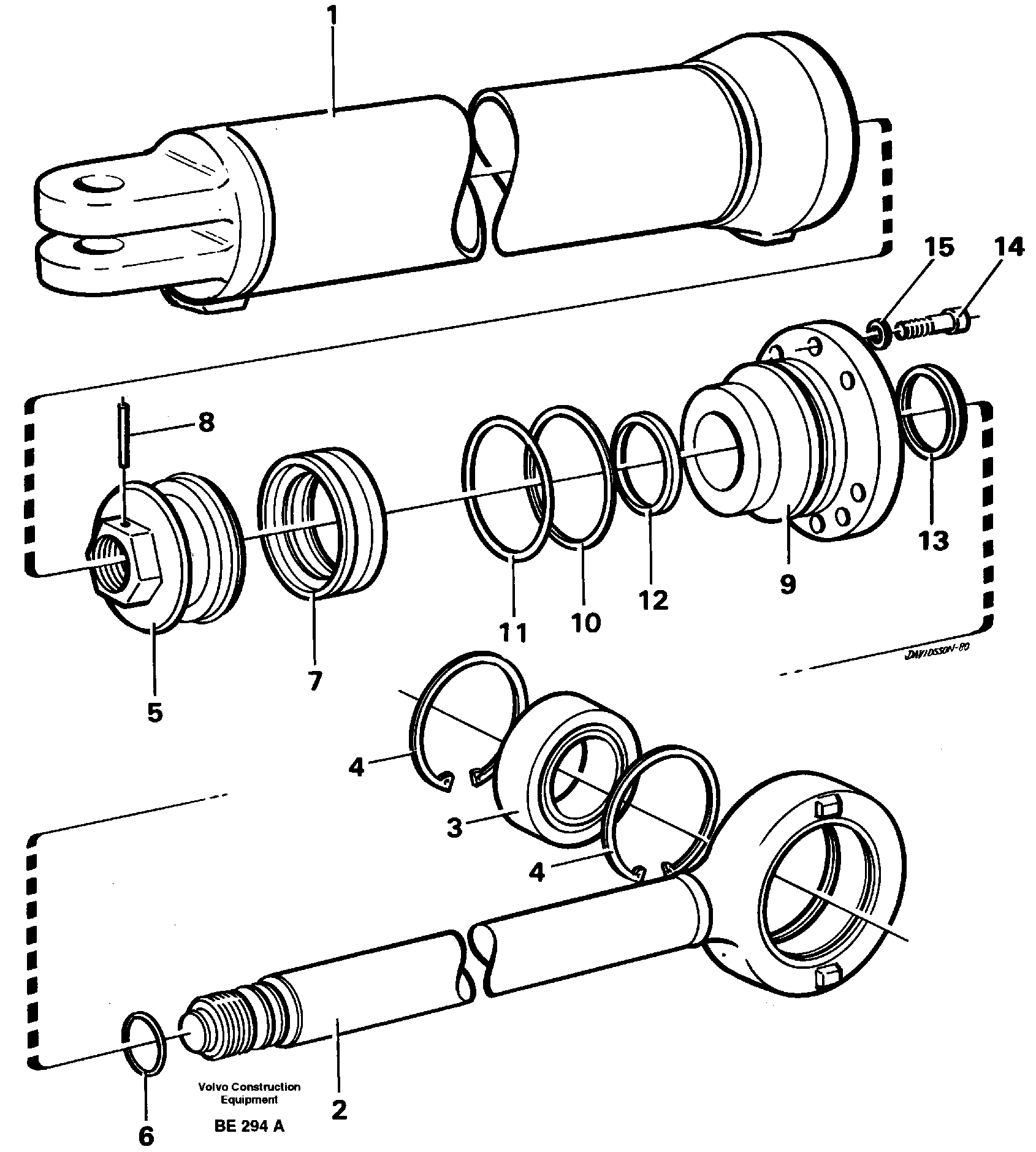 Crankshaft Seal VOE4833126 VOLVO