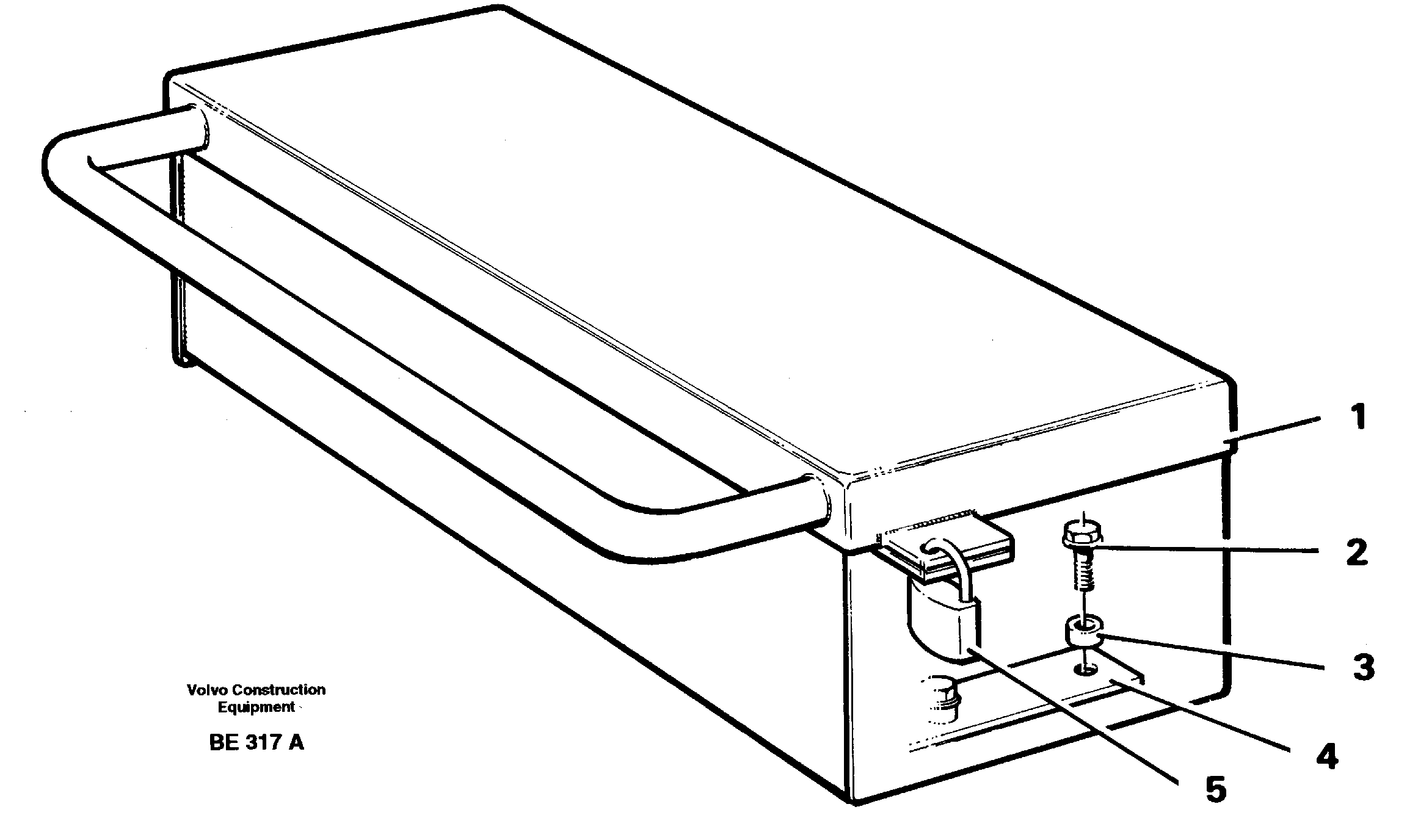 Tool box VOE11049386 VOLVO