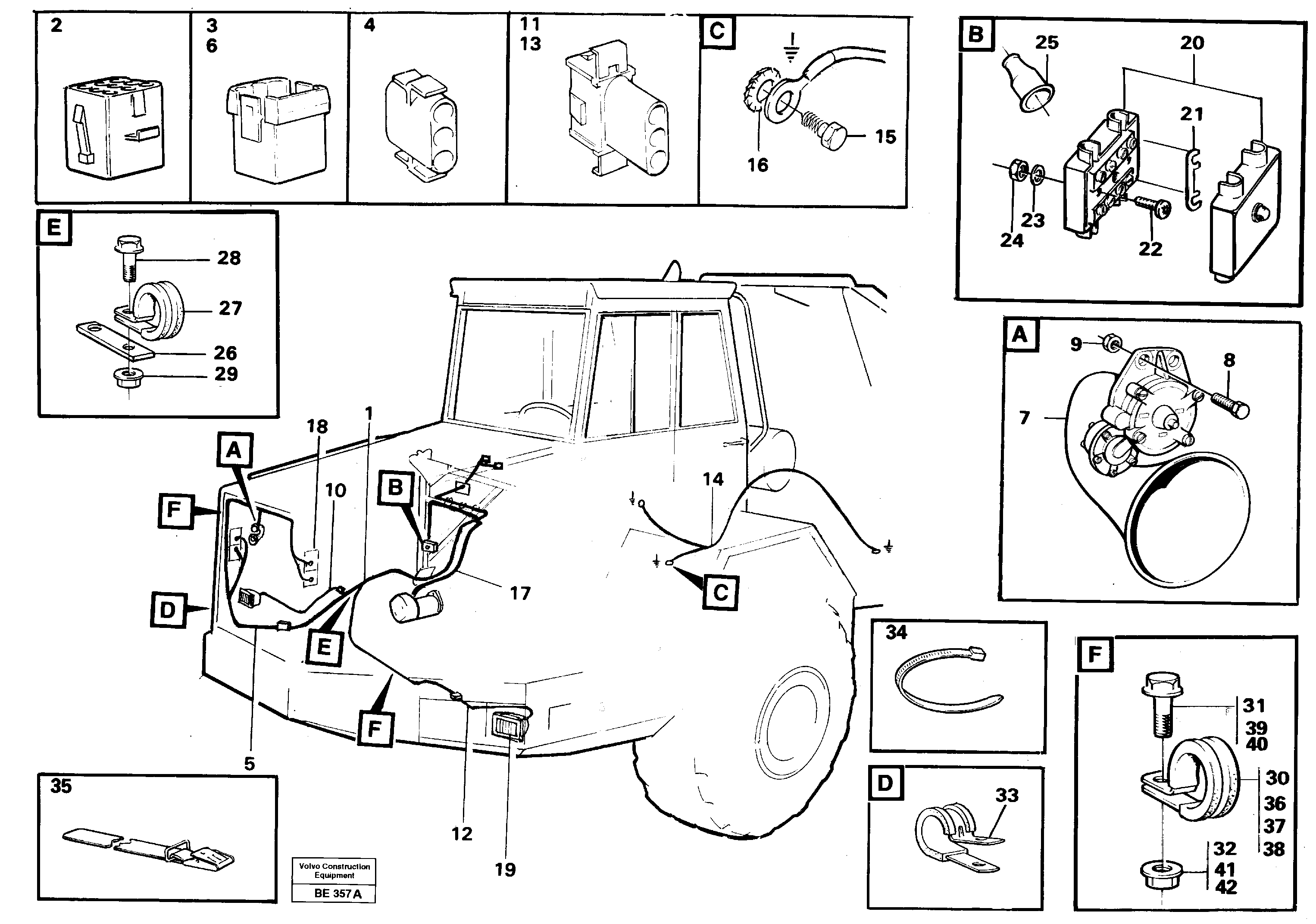 Rubber cushion VOE4946972 VOLVO