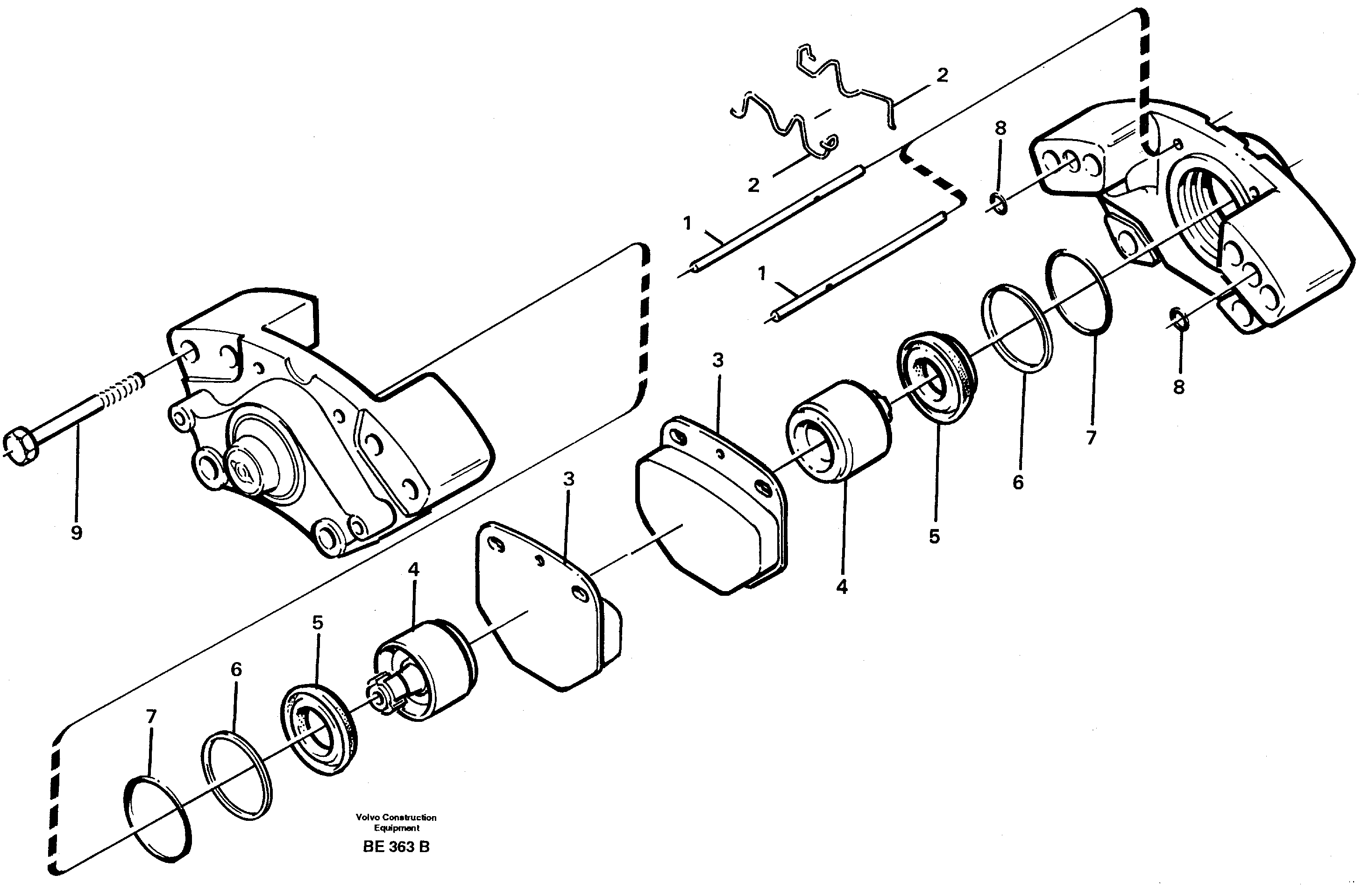 Упорное кольцо VOE6212879 VOLVO