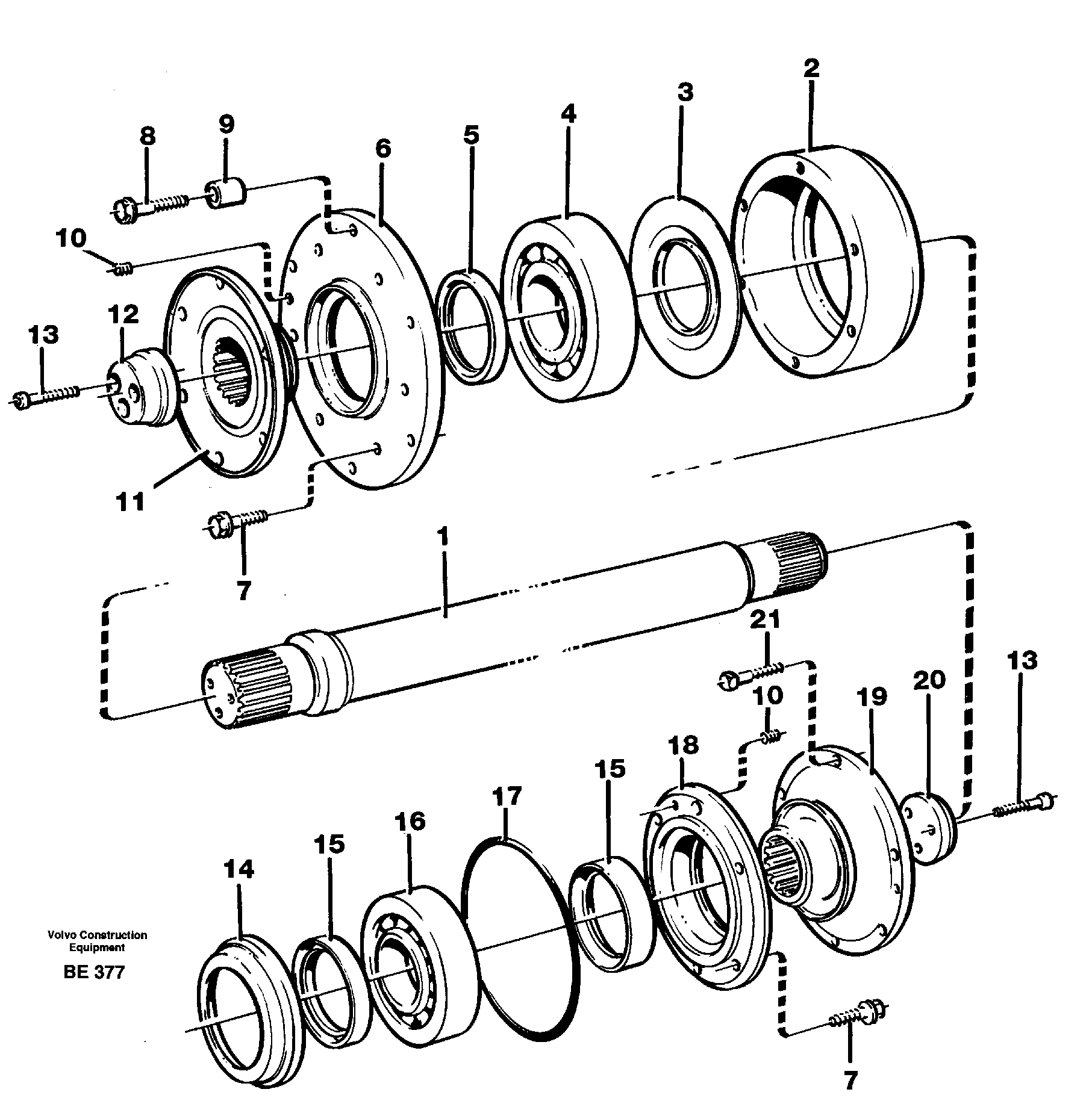 Steel Disc VOE11055902 VOLVO