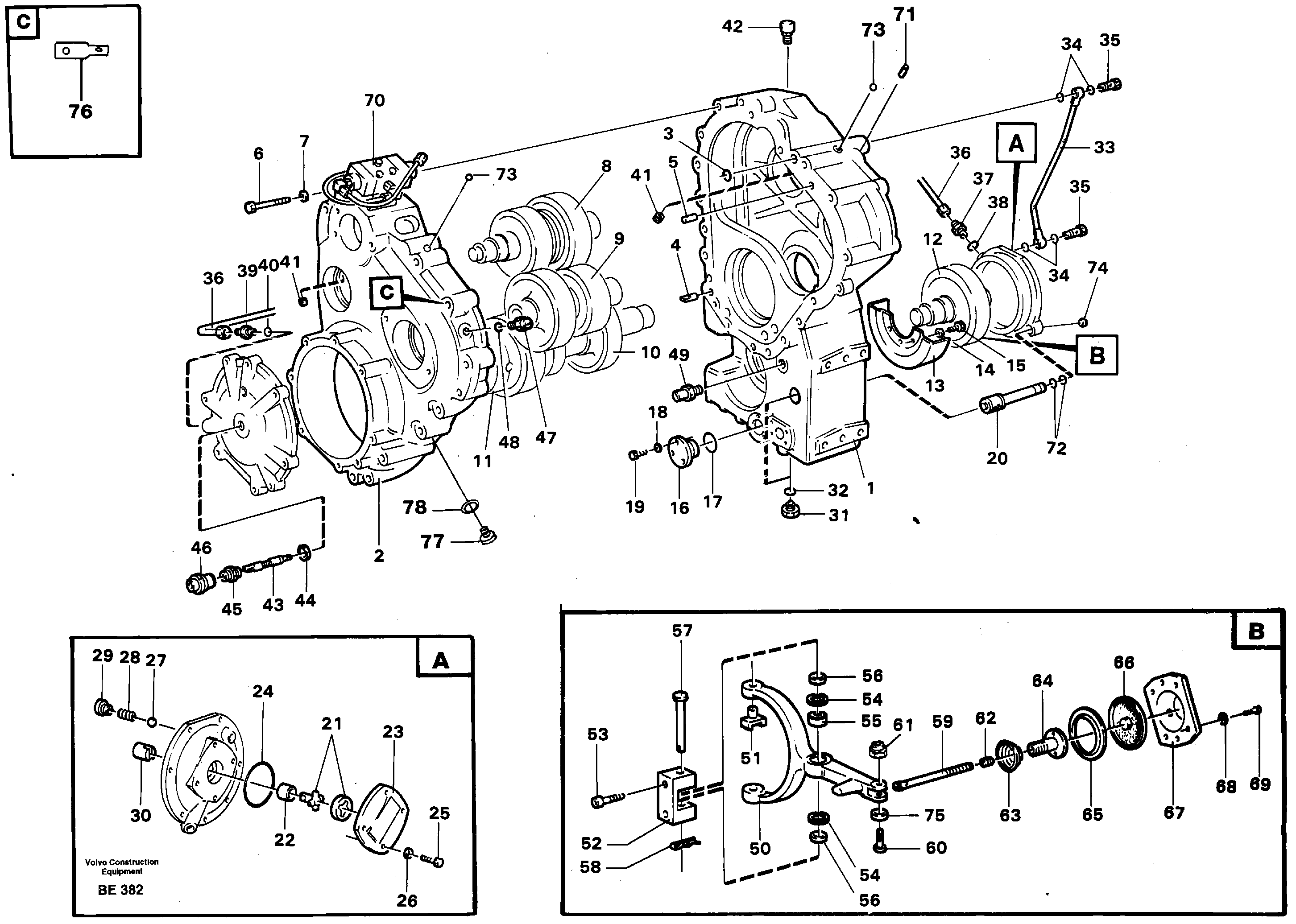 Hub Retainer CH/VOE30899 VOLVO