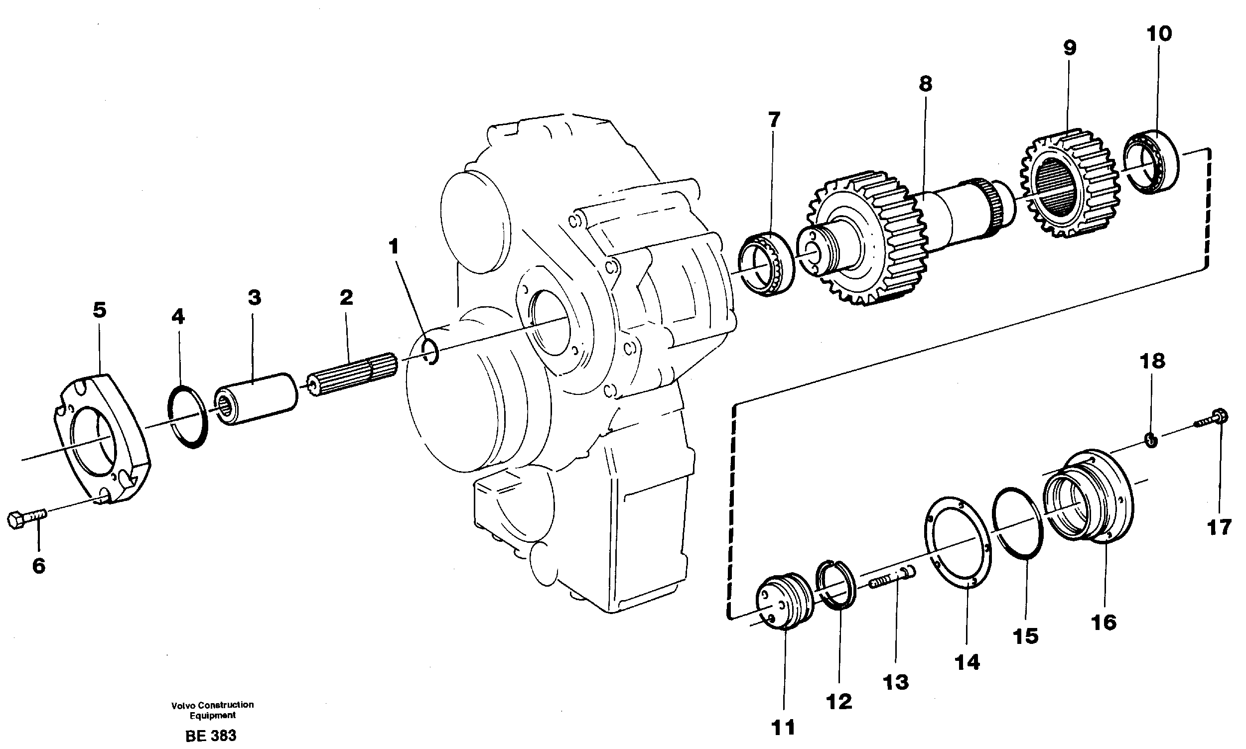 Base Cover VOE11051449 VOLVO