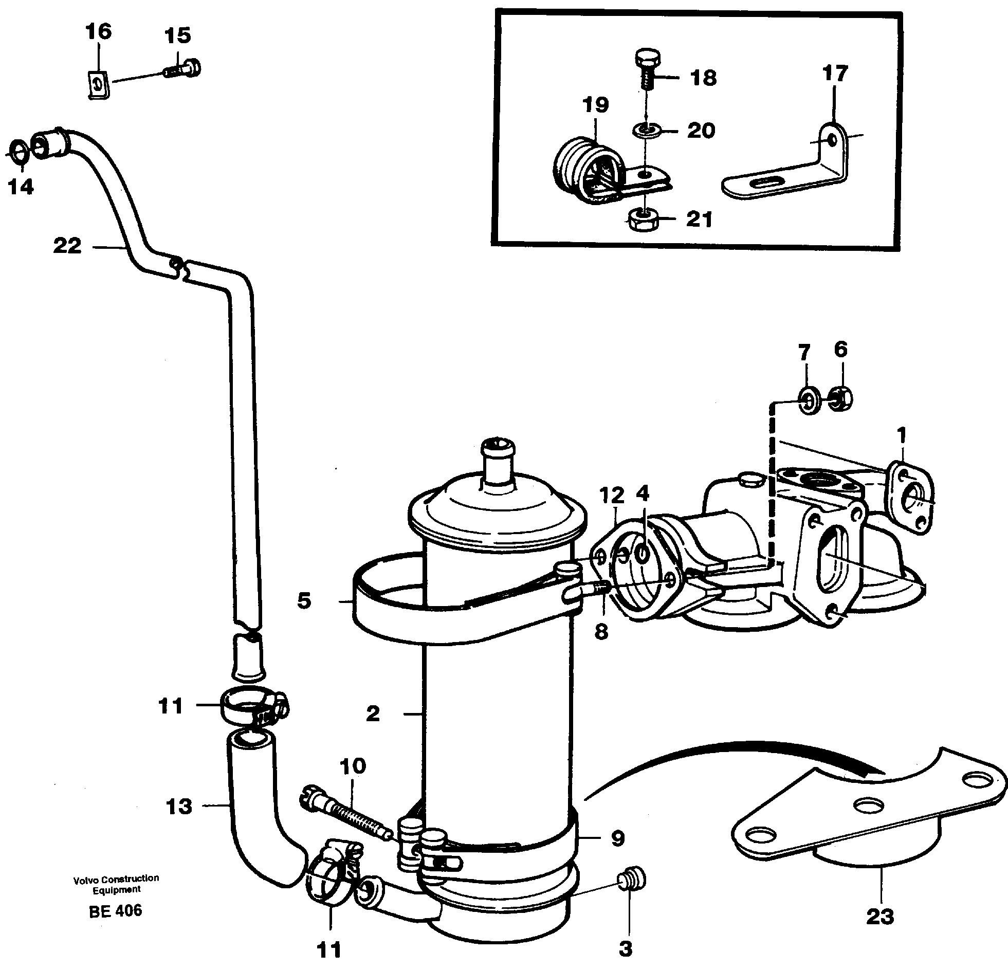 Bellcrank VOE468652 VOLVO