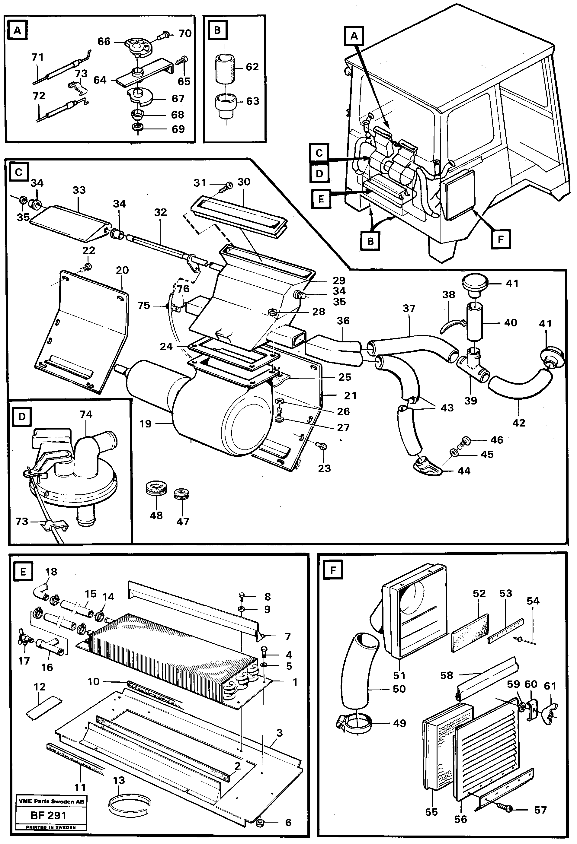 Rubber seal VOE4770828 VOLVO
